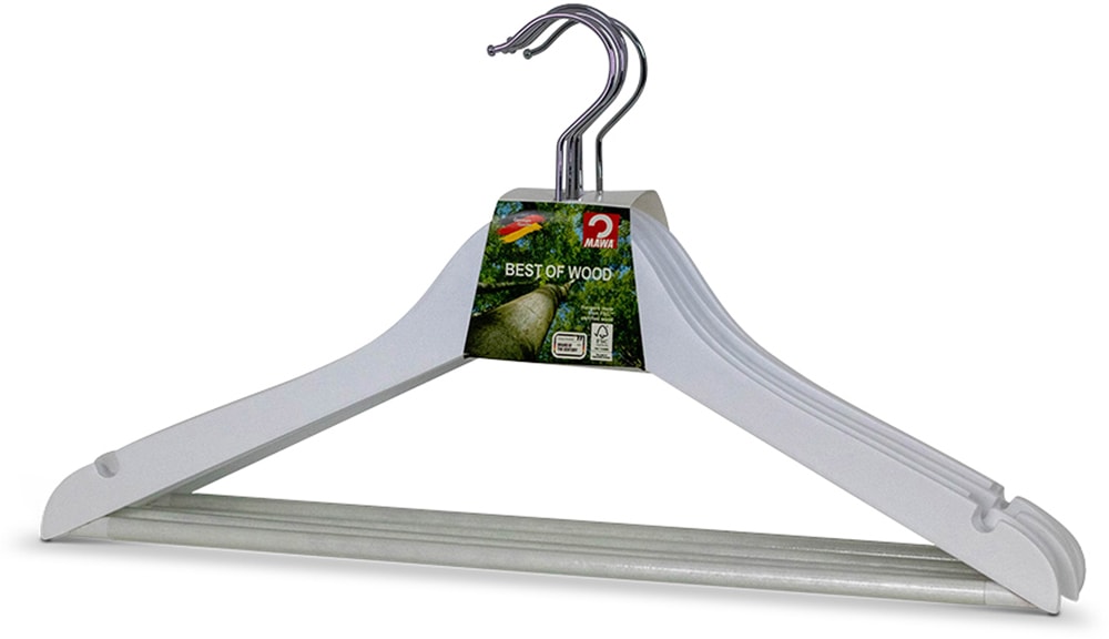 MAWA Kleiderbügel »Lotusbügel« aus Lotusholz günstig online kaufen