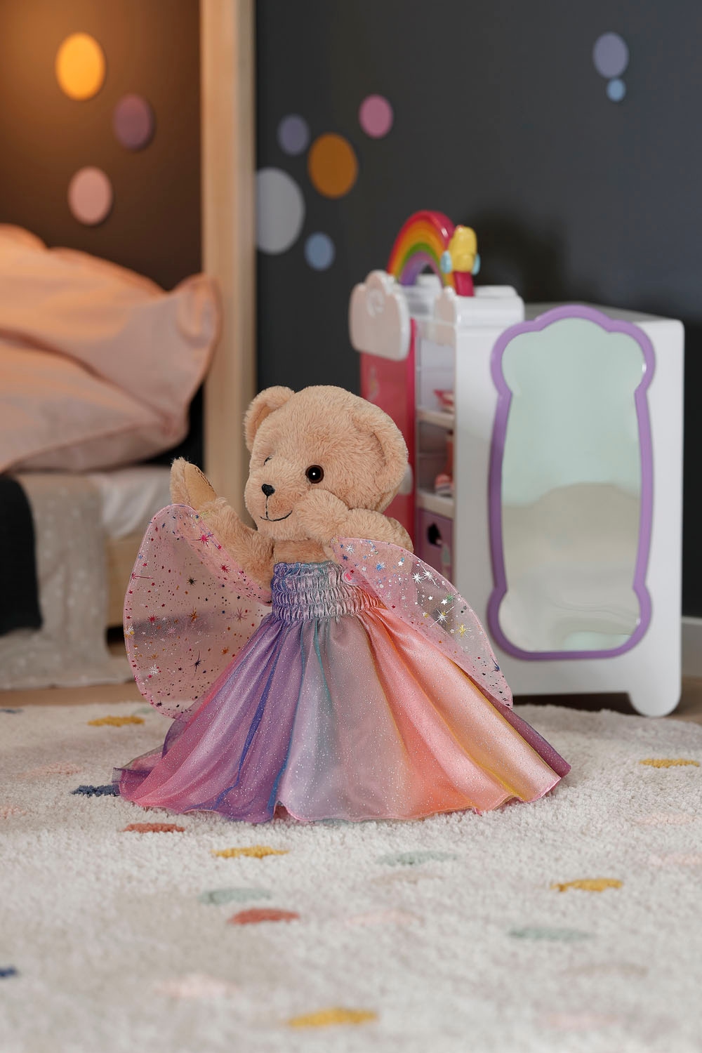 Baby Born Puppenkleidung »Regenbogen Kleid, 43 cm«