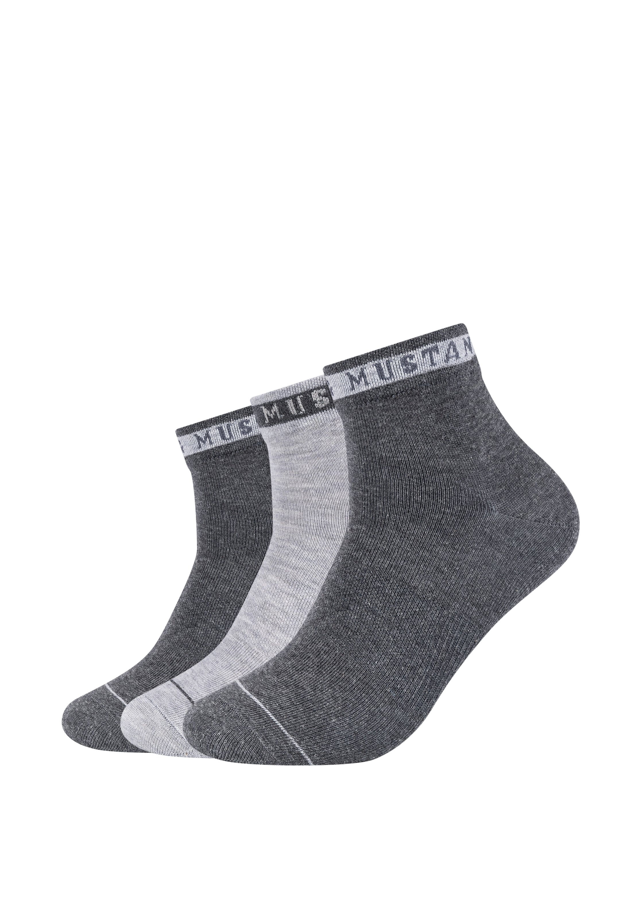 MUSTANG Socken »casual« 6 Paar tlg. mit hohem Baumwollanteil