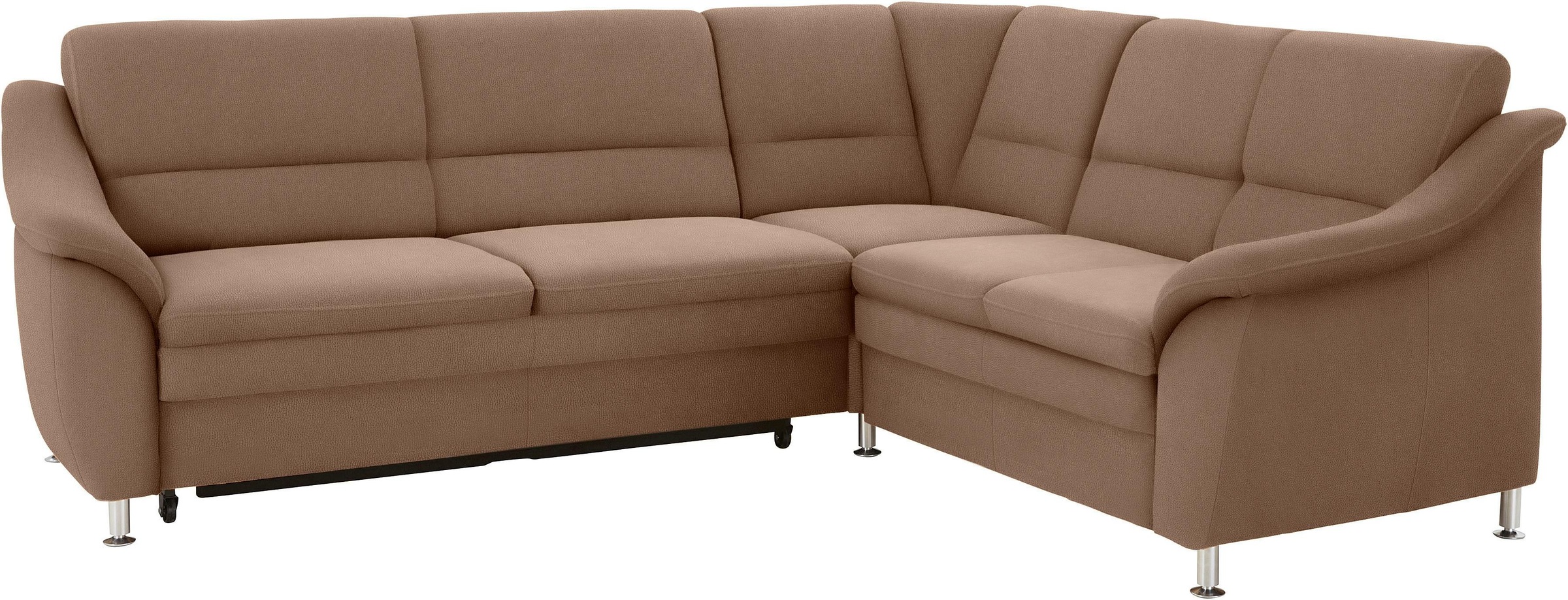 sit&more Ecksofa »Cardoso L-Form« mit Federkern, wahlweise mit Bettfunktion günstig online kaufen