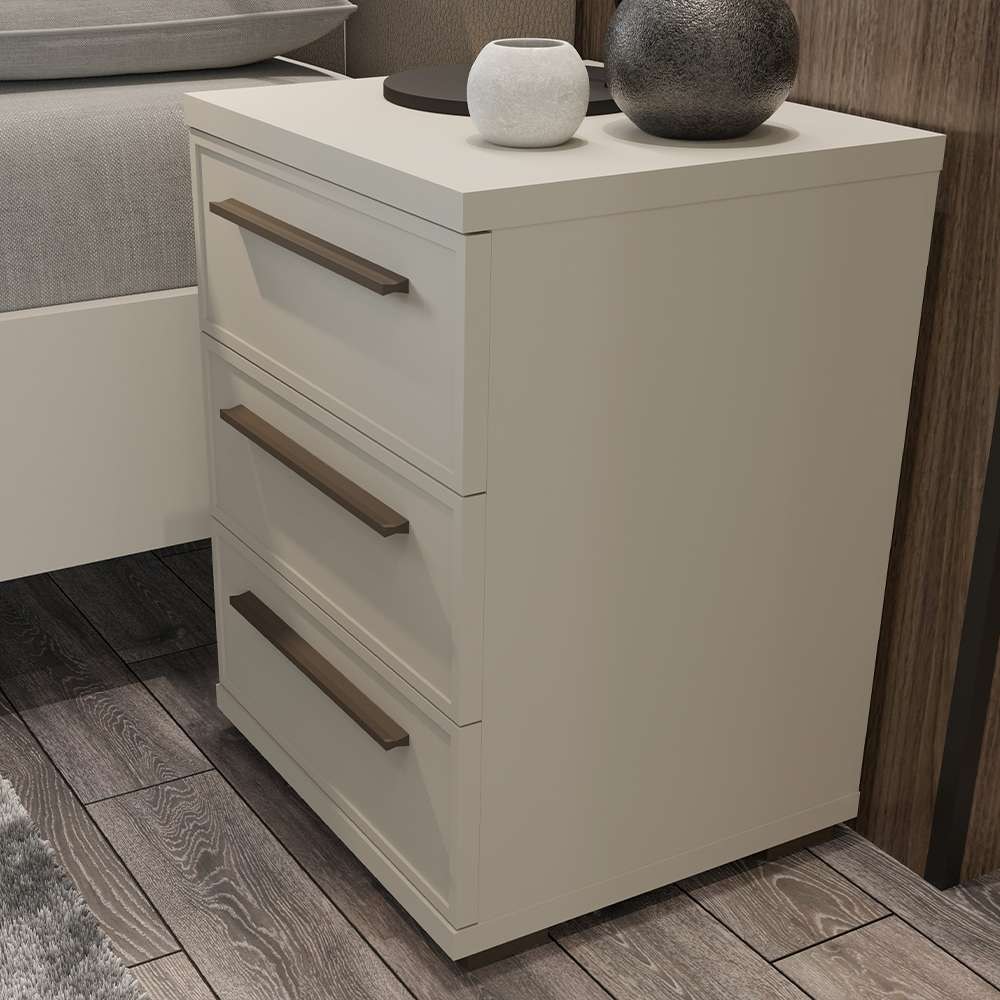 Places of Style Nachtkonsole »Opera Nachtkommode, Nachttisch, 2 oder 3 Schubladen, Made in Europe«, UV lackiert, Soft Close Funktion, ideal passend zum Boxspringbet