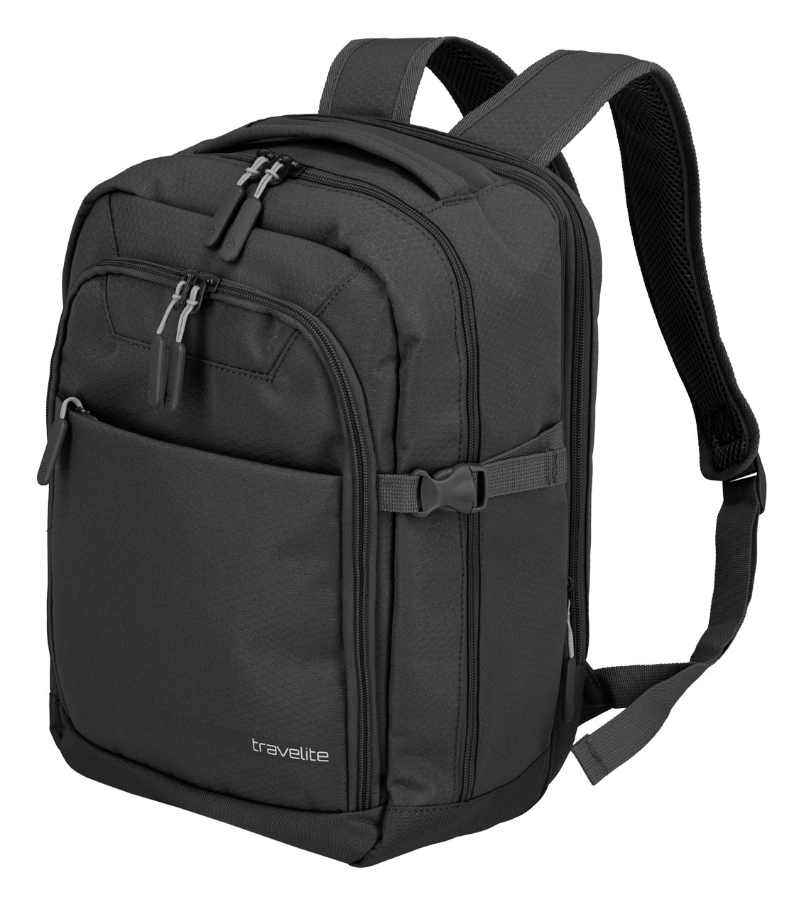 travelite Laptoprucksack »KICK OFF Cabin Rucksack«, Reiserucksack Freizeitrucksack Kabinengepäck Arbeitsrucksack