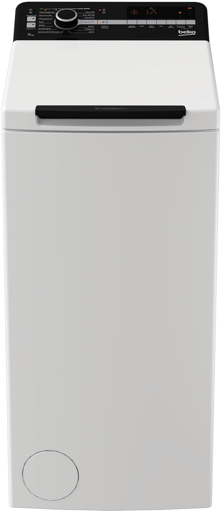 BEKO Waschmaschine Toplader »BTL7BE8BBT« 7 kg 1200 U/min