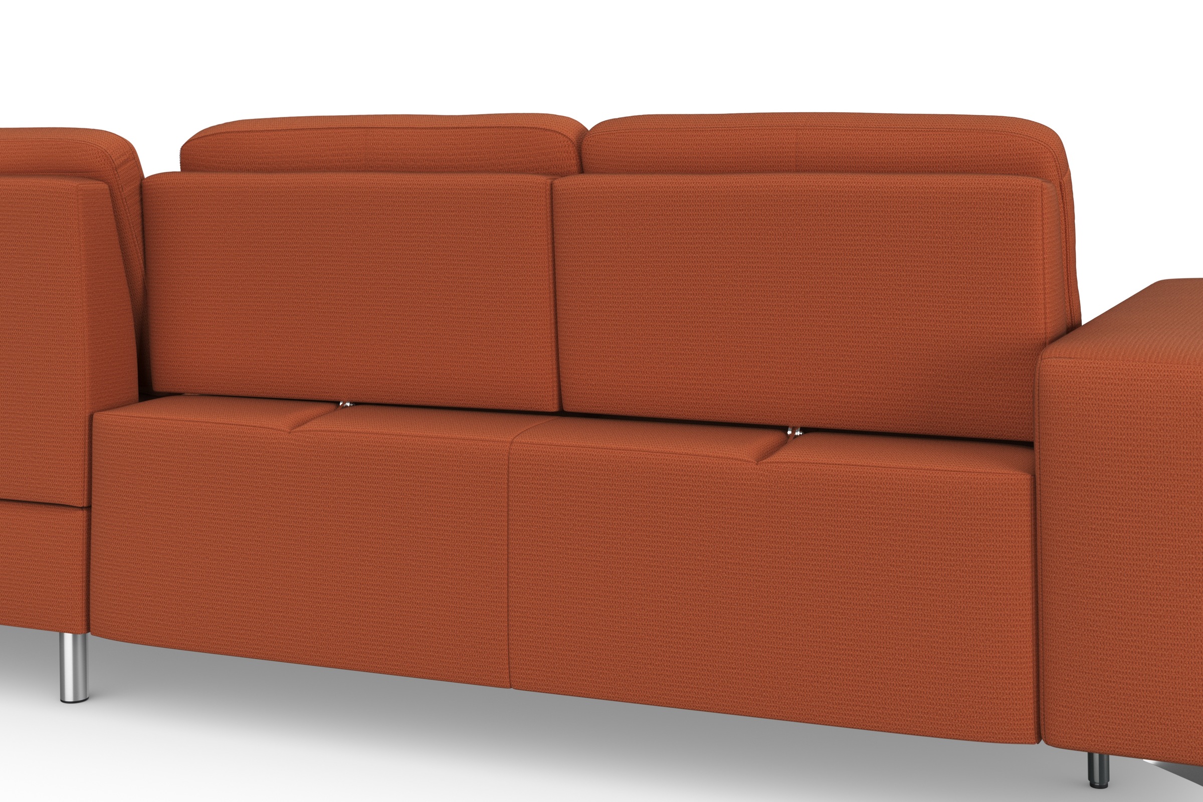 sit&more Ecksofa »Baviene L-Form«, inklusive Sitztiefenverstellung und Federkern, wahlweise Bettfunktion
