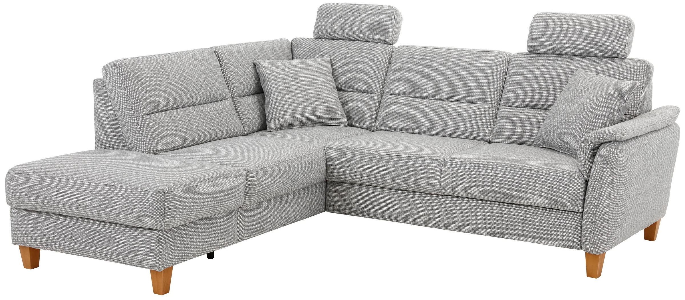 Home affaire Ecksofa »Palmera L-Form«, Federkern, wahlweise mit Bettfunktion und mit/ohne Stauraum
