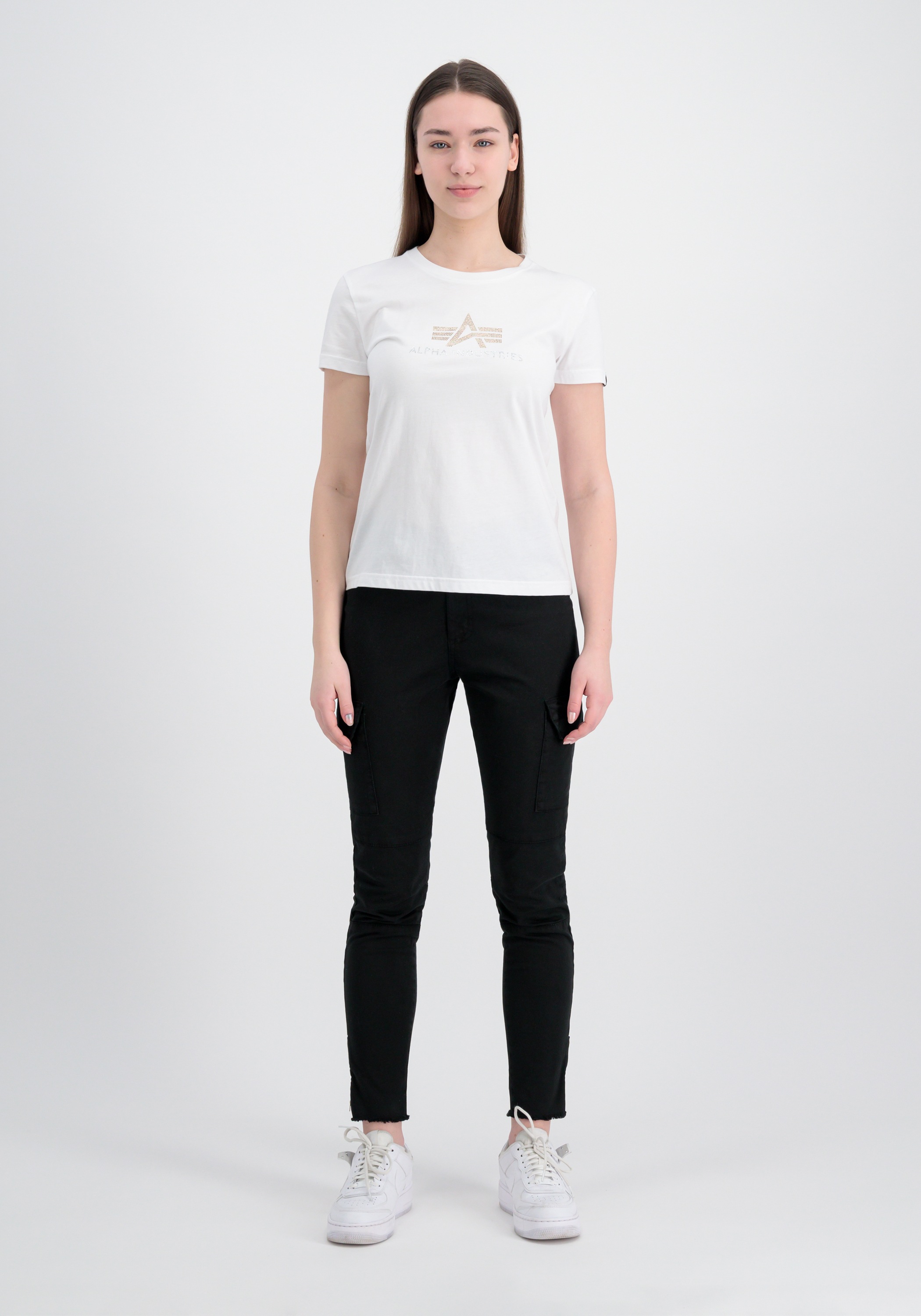 Alpha Industries T-Shirt »Alpha Industries Women - T-Shirts Crystal T-Shirt W«