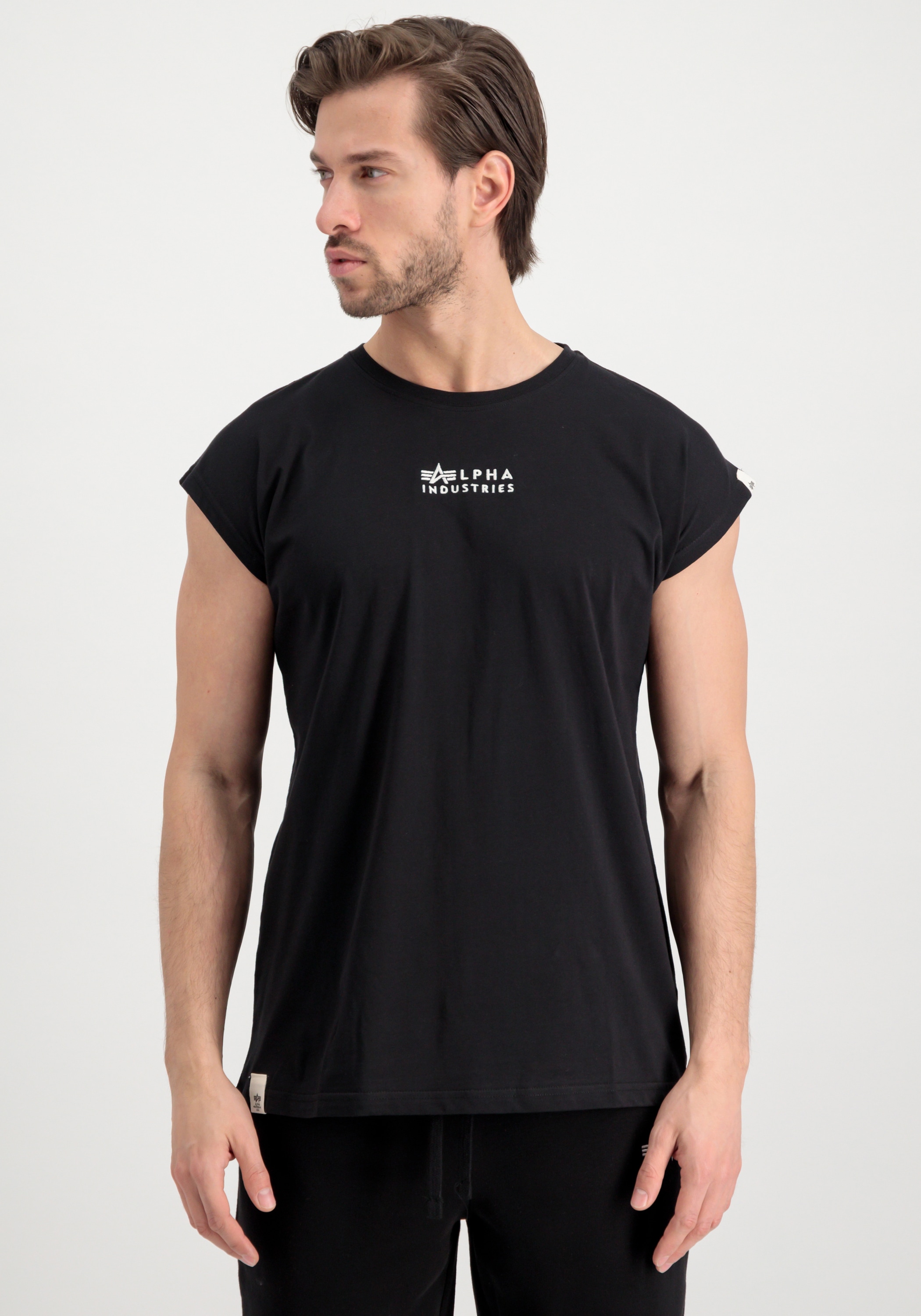 Alpha Industries T-Shirt »Alpha Industries Men - T-Shirts Organics EMB Sleeveless T«
