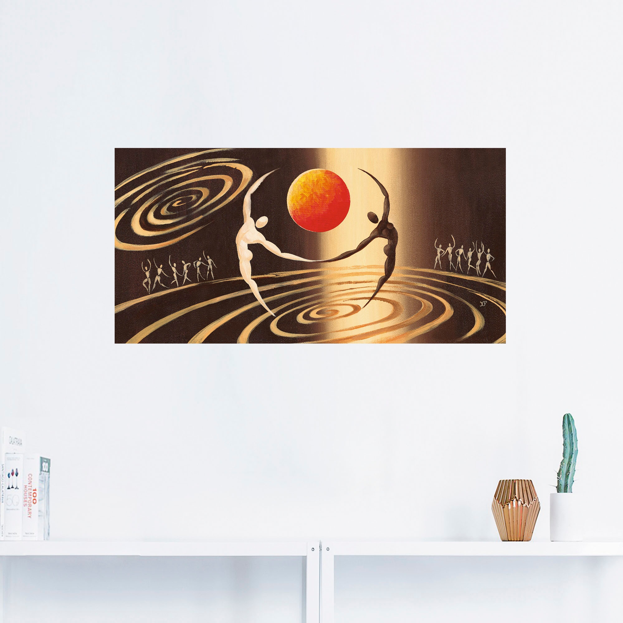 Artland Wandbild »Über dem Universum«, Paar, (1 St.), als Alubild, Outdoorbild, Leinwandbild, Wandaufkleber, versch. Größen