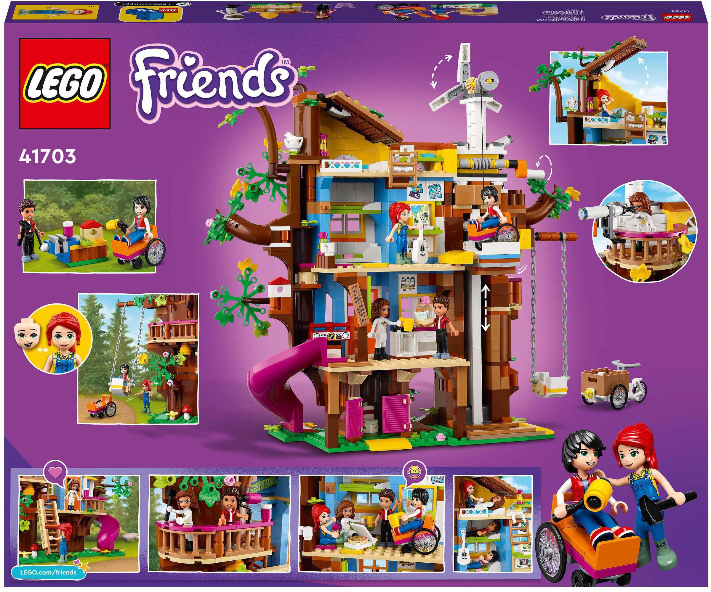 LEGO® Konstruktionsspielsteine »Freundschaftsbaumhaus (41703), LEGO® Friends«, (1114 St.)