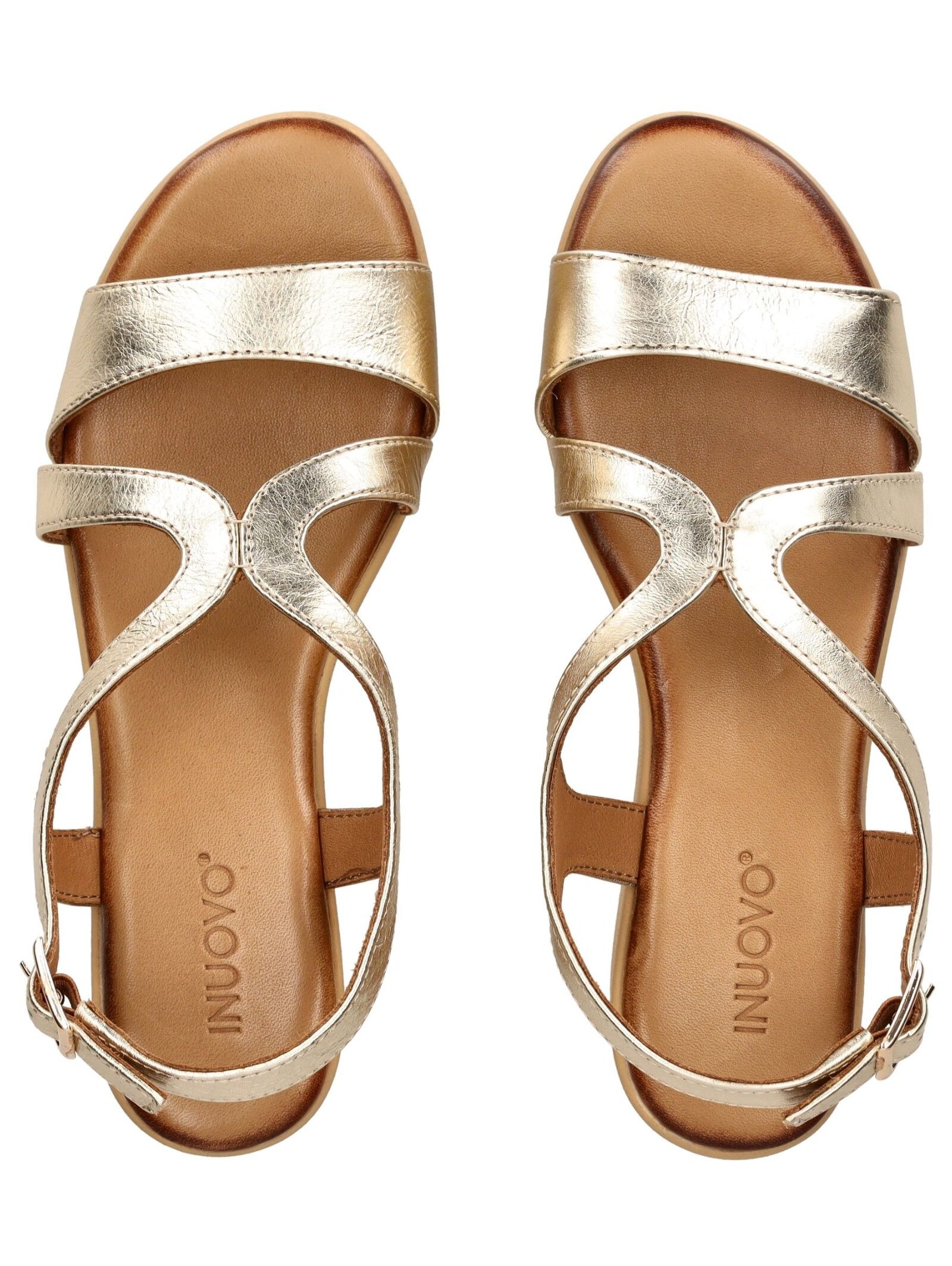 INUOVO Keilsandalette »INUOVO Sandalen Leder«