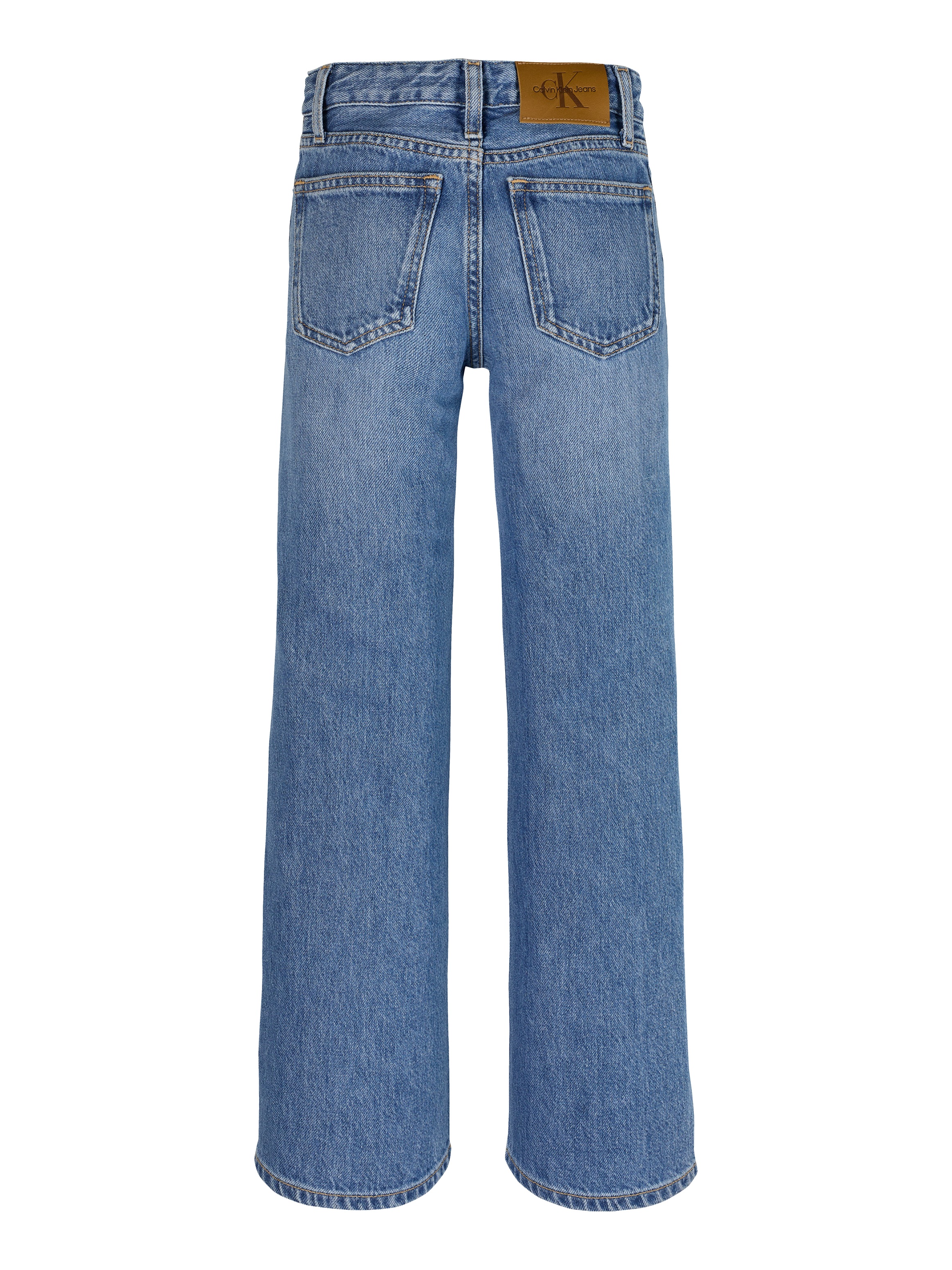 Calvin Klein Jeans Weite Jeans »WIDE LEG RELAXED LW SOFT BLUE«, in blauer Waschung