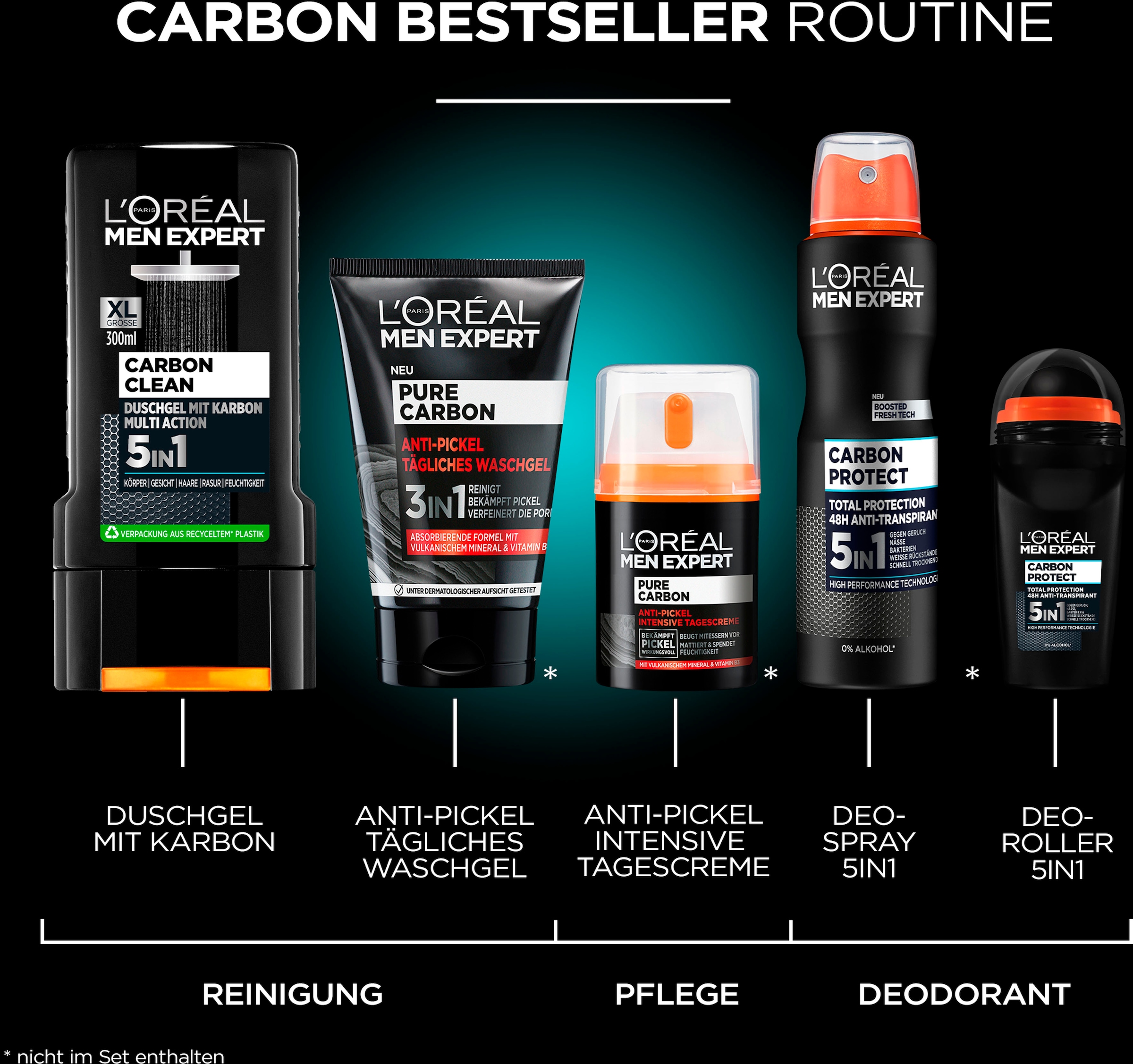 L\'ORÉAL »Men PARIS Hautreinigungs-Set Online-Shop EXPERT Carbon im Expert MEN Bag« bestellen