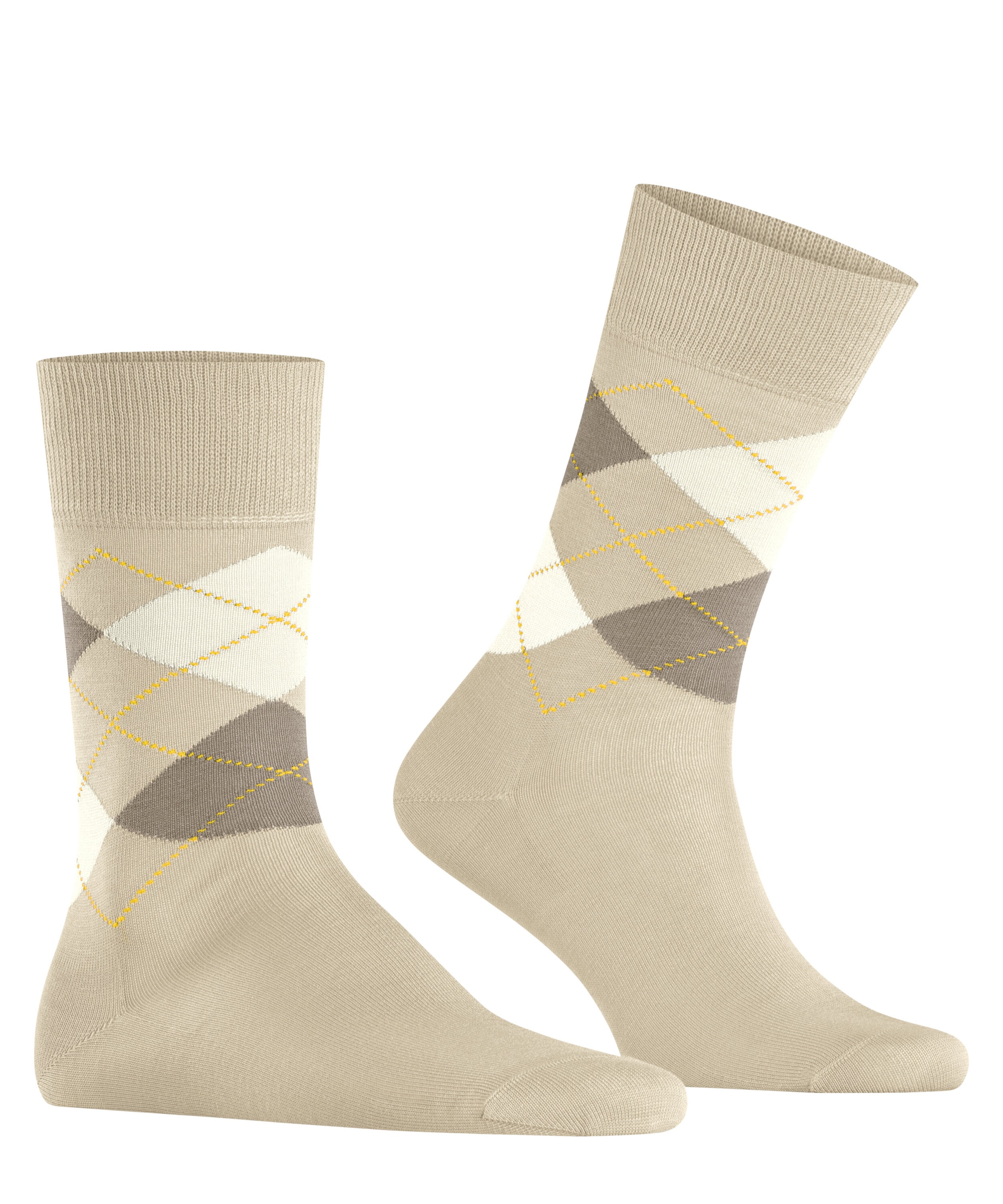 Burlington Socken »Manchester« verstärkt, hochwertig, dünn, kariert