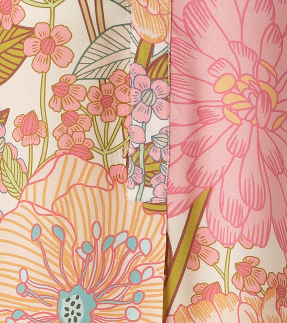 Aniston CASUAL Sommerkleid mit farbenfrohen, großflächigem Blumendruck - NEUE KOLLEKTION