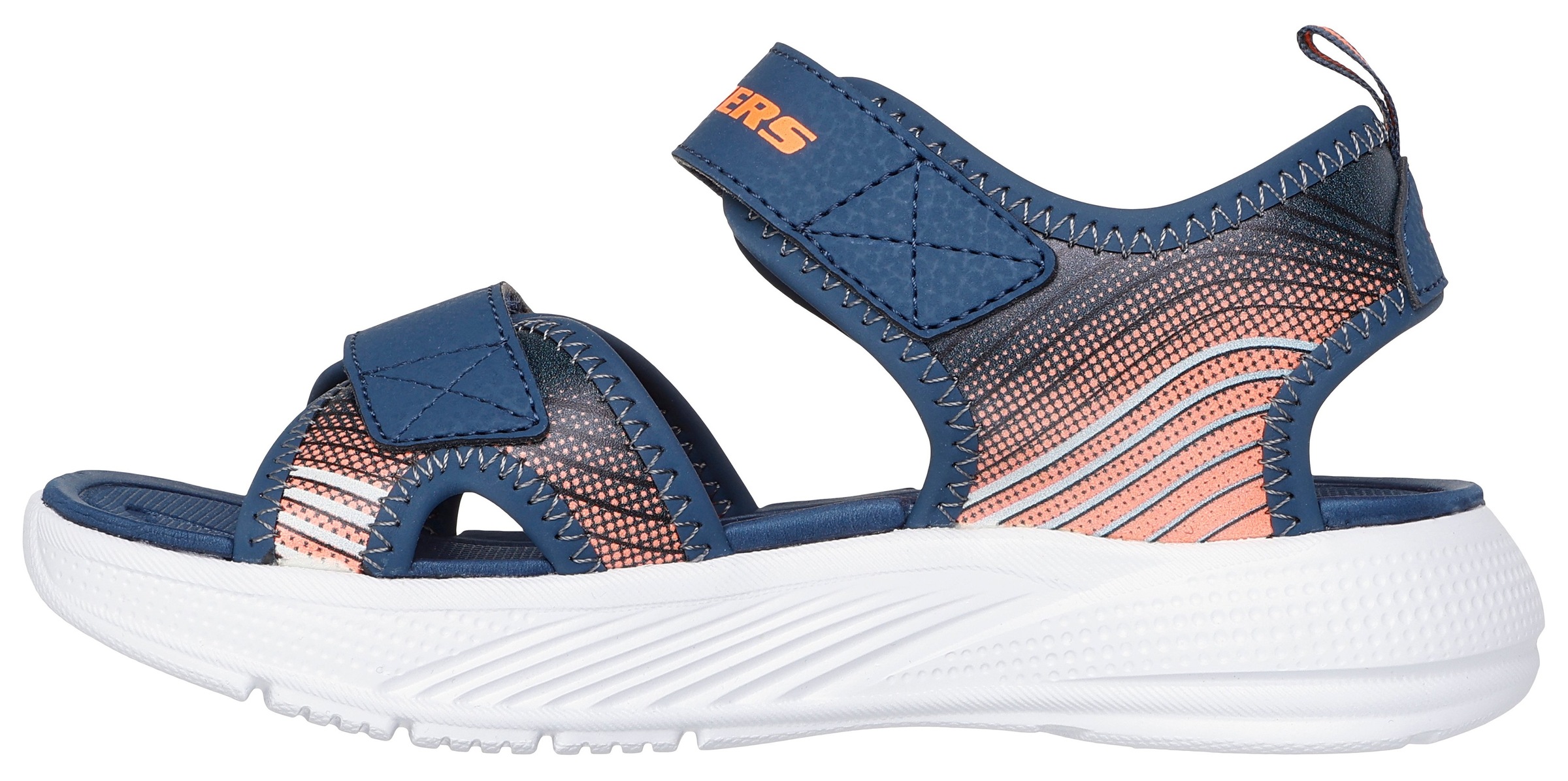 Skechers Kids Sandale »MICROSPEC-SPLASH«, leichte Sandale mit Klettverschluss, Größenschablone zum Download
