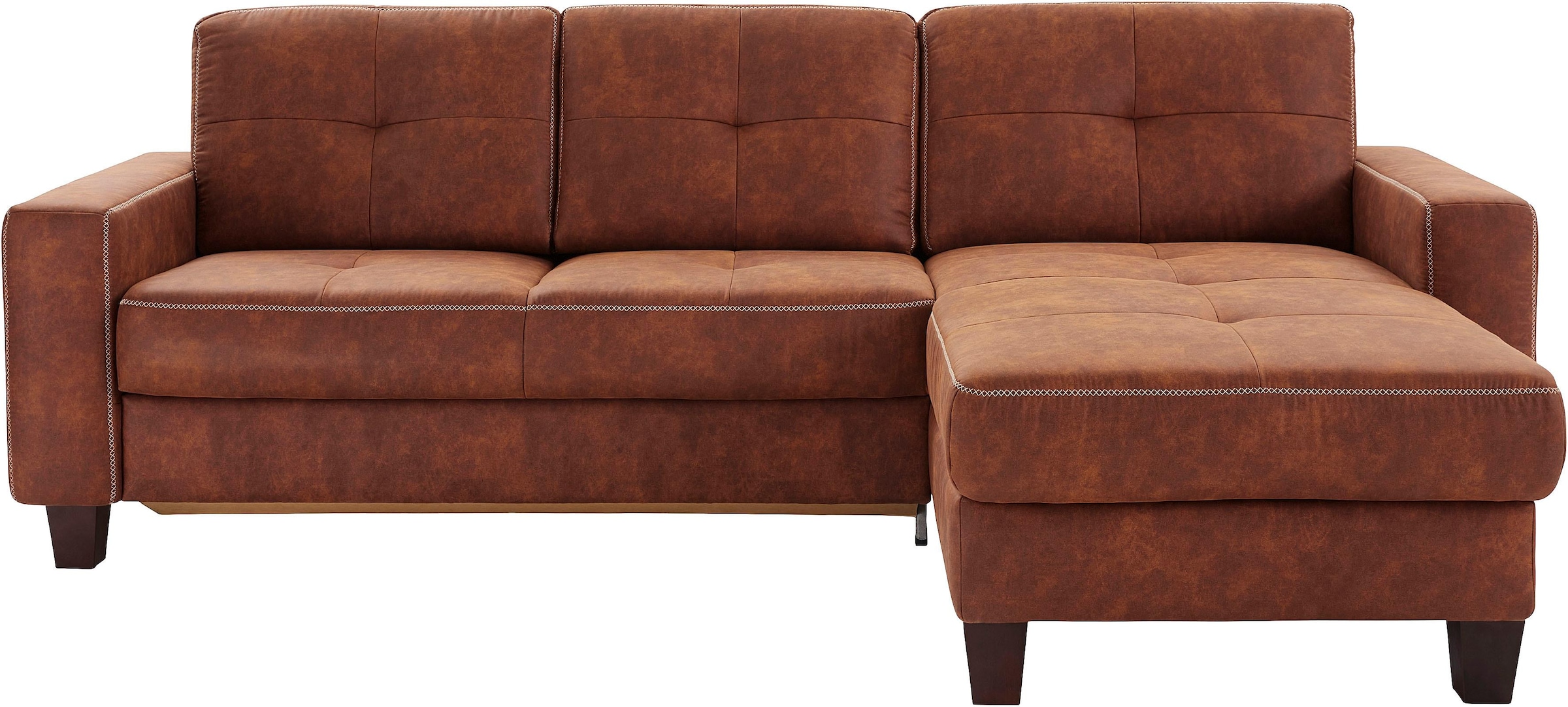 Home affaire Ecksofa »Varese« wahlweise mit Bettfunktion und Vorziehfunktio günstig online kaufen