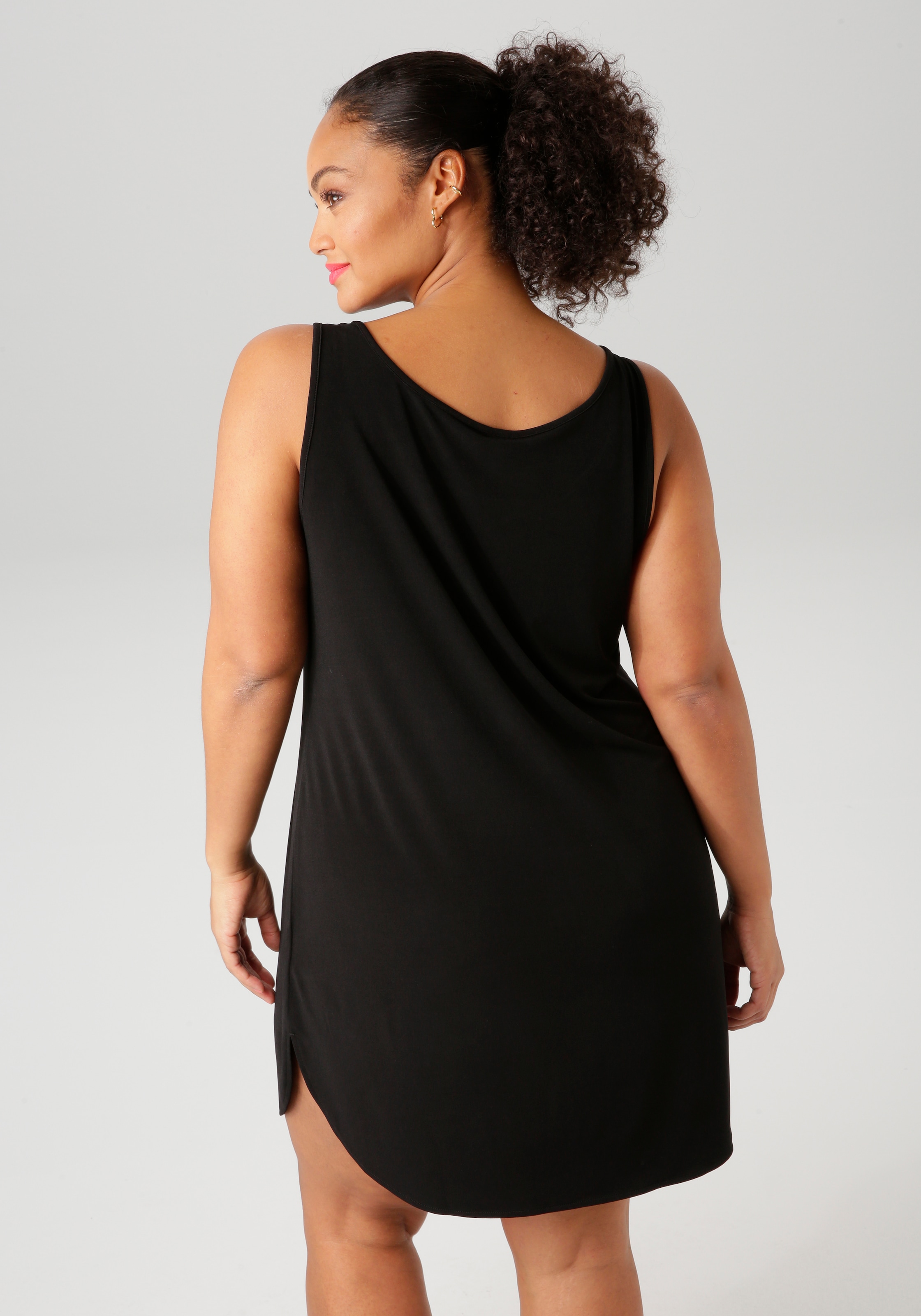 Aniston PLUS Unterkleid, ideal unter transparenten Kleidern zu tragen