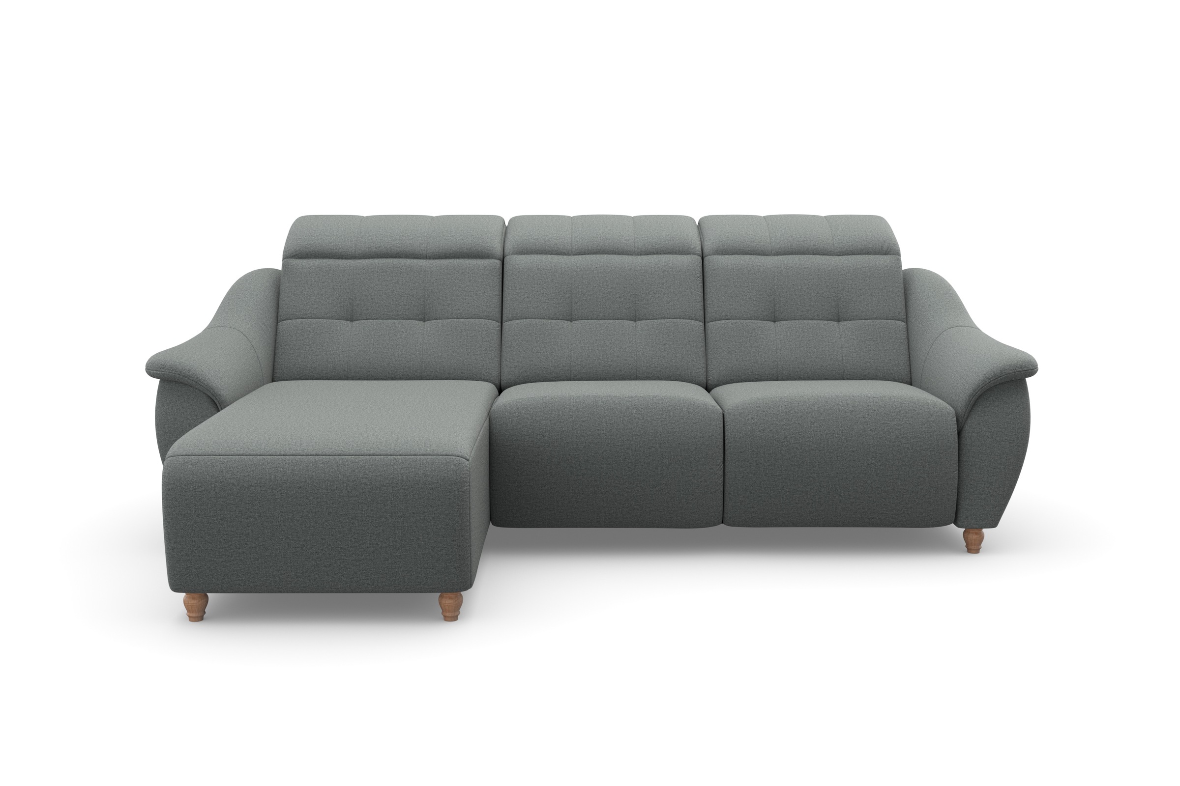 Home affaire Ecksofa »Boston L-Form« Kopfteilverstellung an jeder Sitzfläch günstig online kaufen