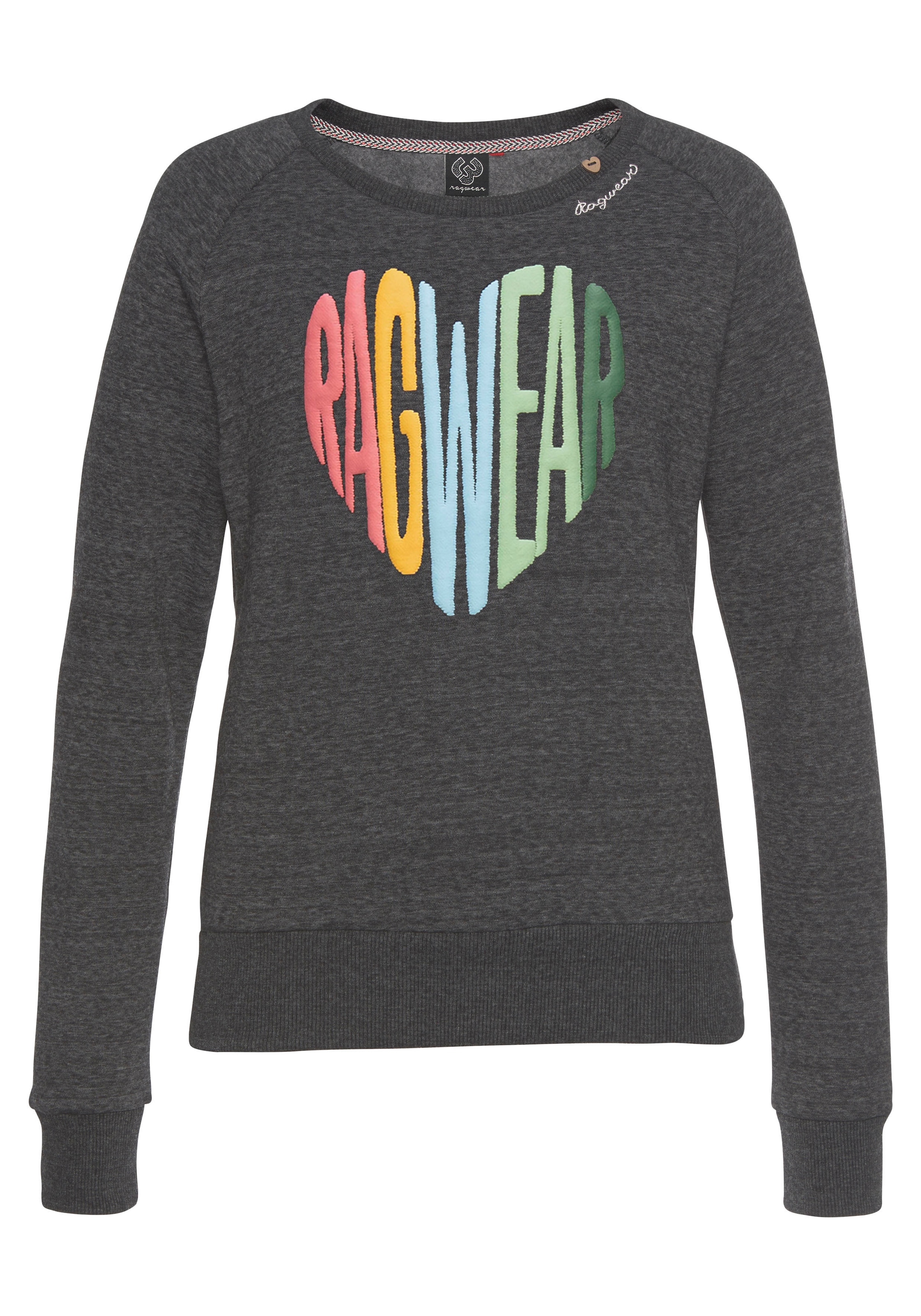 Ragwear Sweater »JOHANKA LOVE O«, im Rainbow Pride Look