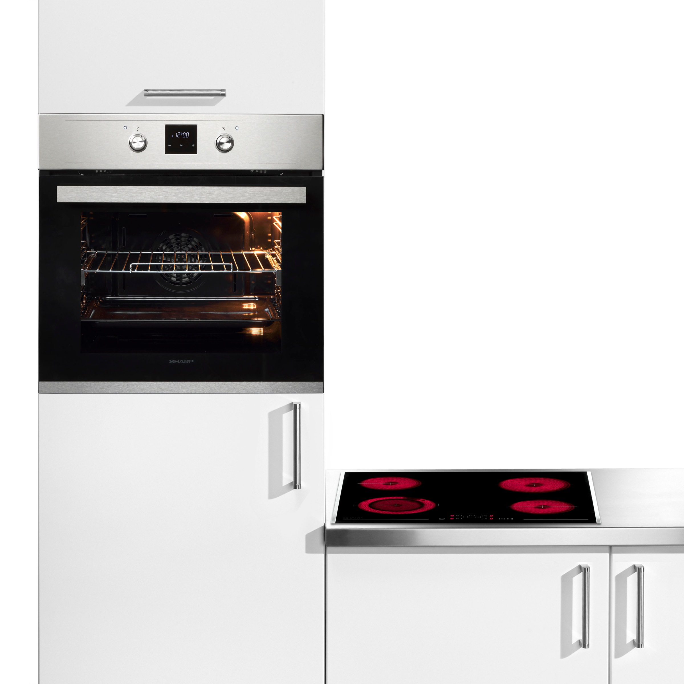 Sharp Backofen-Set »K-60D19IM1-EU«, mit Timerfunktion