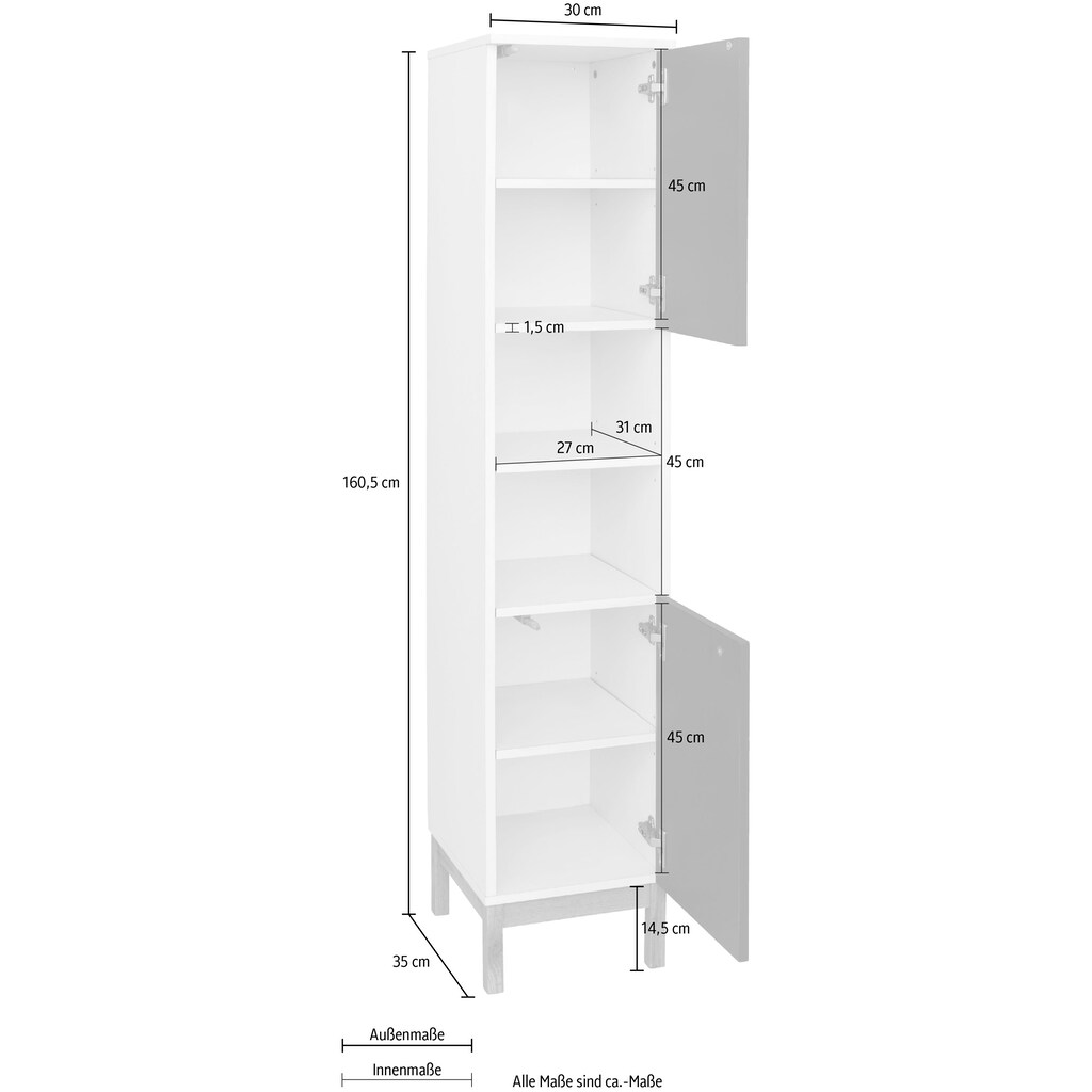 andas Hochschrank »Stian«