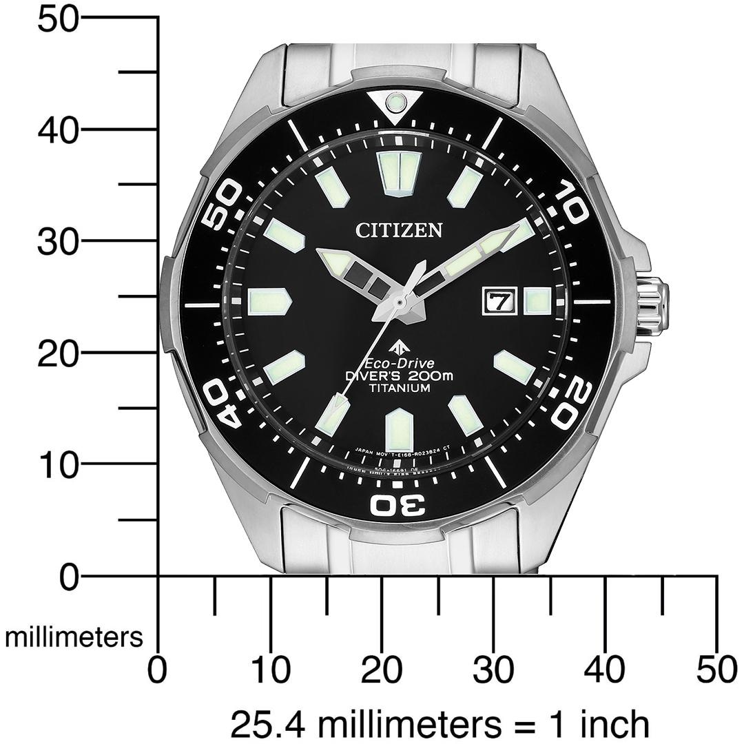 Citizen Taucheruhr »Promaster, BN0200-81E«, Armbanduhr, Herrenuhr, Solar, Titan, bis 20 bar wasserdicht, Datum