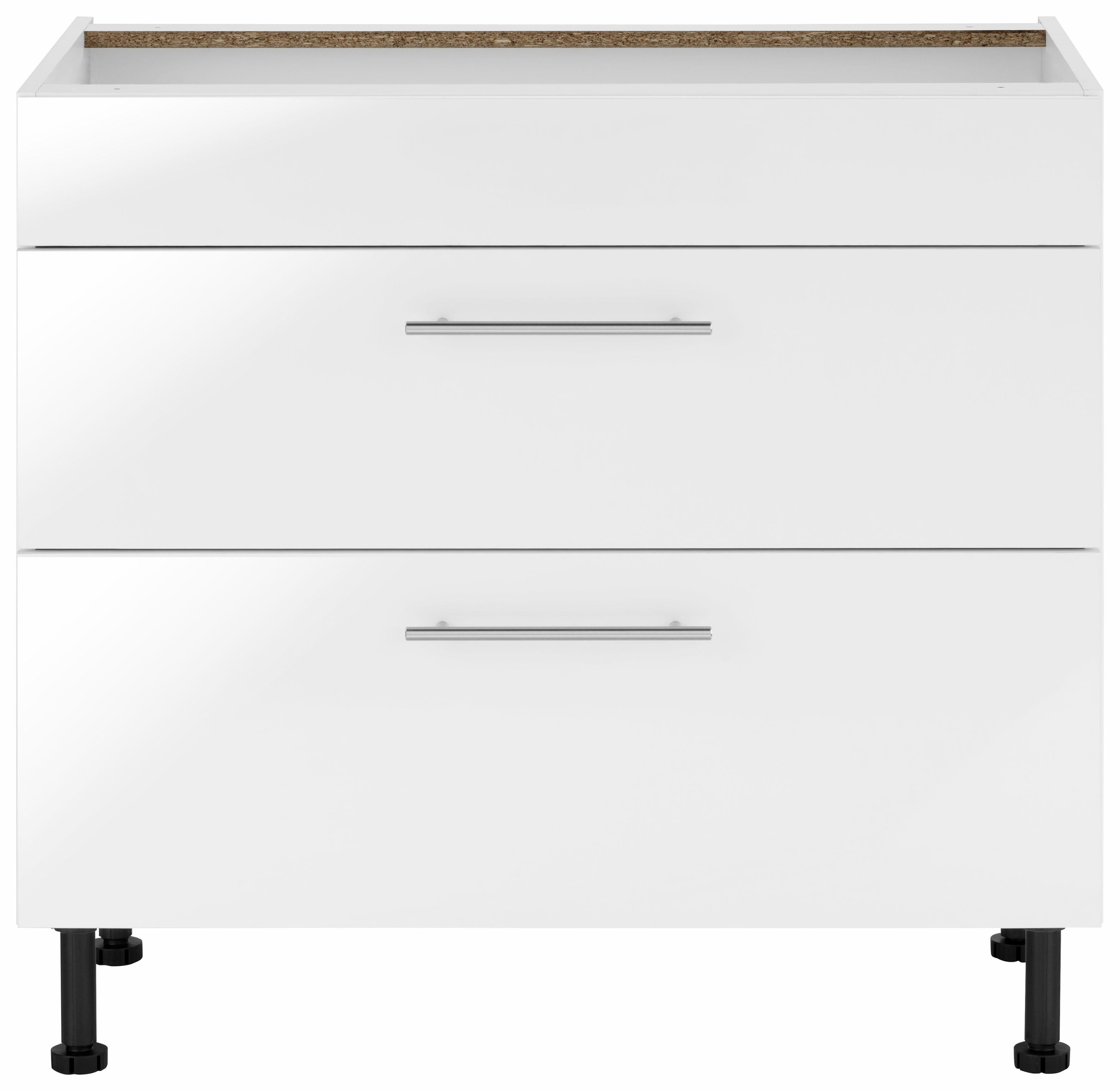 wiho Küchen Kochfeldumbauschrank "Ela", 90 cm breit, mit Soft-Close-Funktio günstig online kaufen