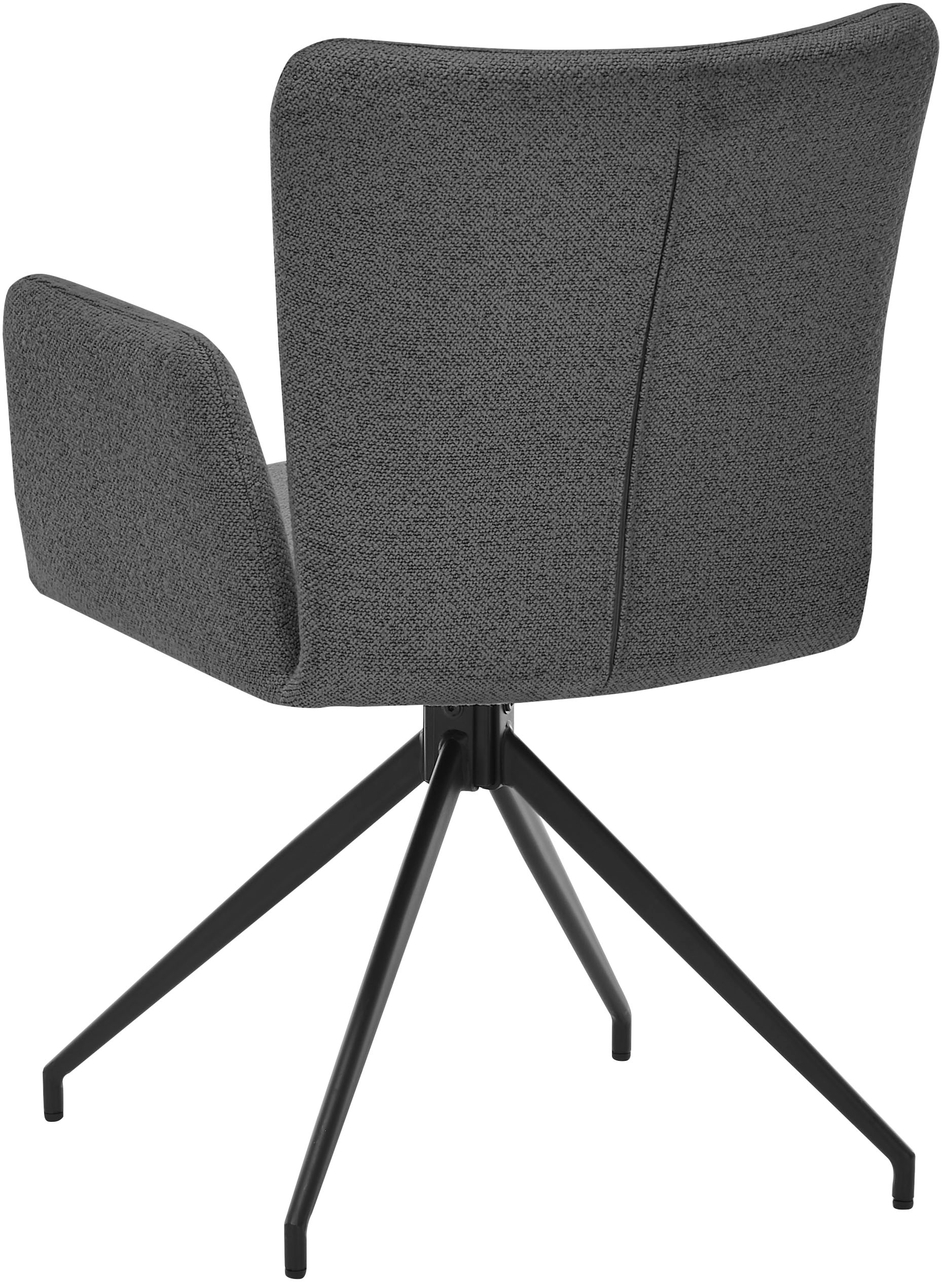 set one by Musterring Esszimmerstuhl »El Paso« () 2 Stk.Stativgestell drehbar, verschiedene Farben, Maße B58 x H86 x T62 cm