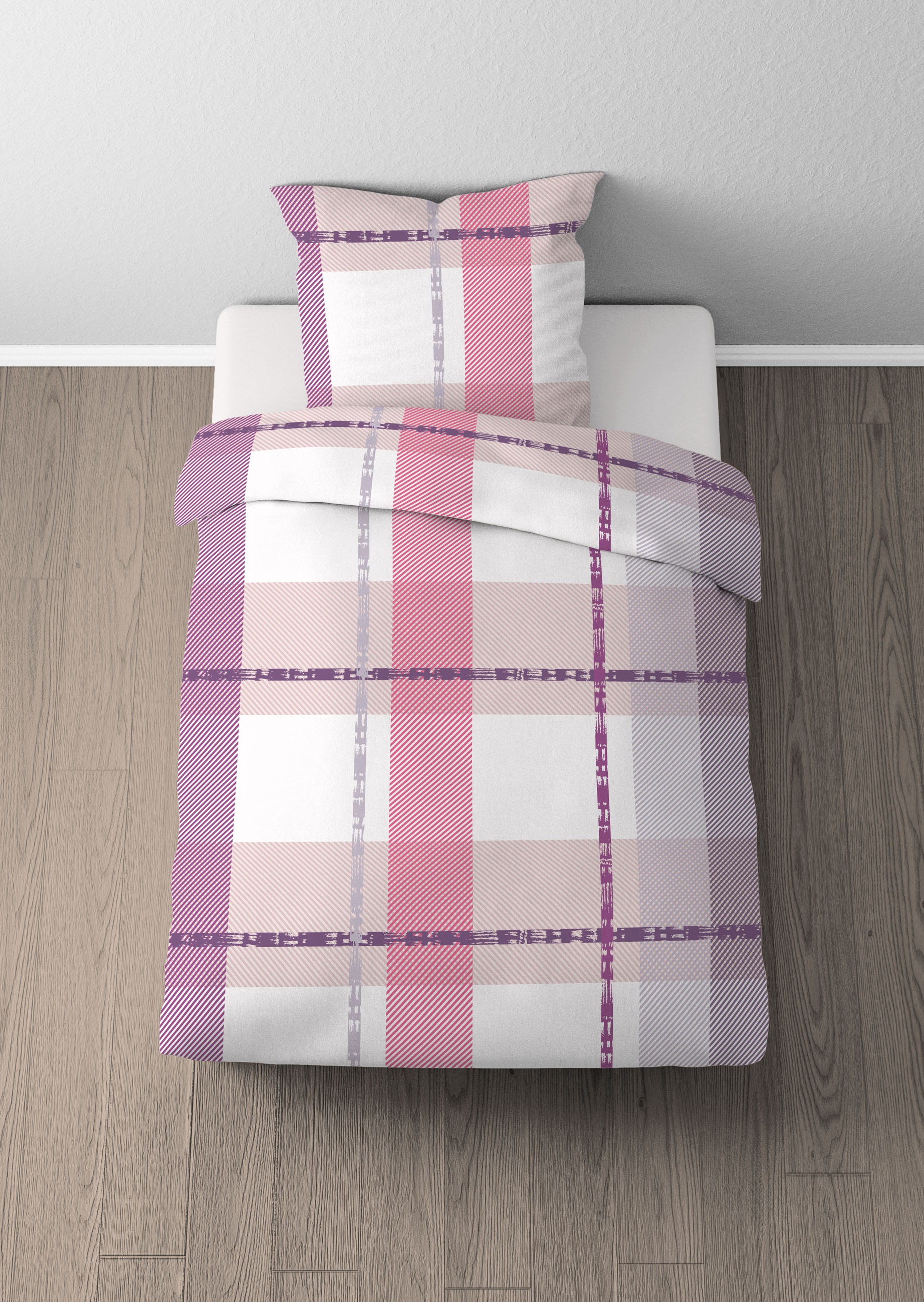 Castell - Markenbettwäsche Bettwäsche »0040746« 2 Stk. tlg. hautsympathisch günstig online kaufen