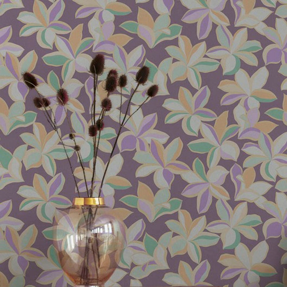 living walls Vliestapete »House of Turnowsky Designertapete Floral« leicht glänzend | matt glatt Blumentapete Tapeten Wohnzimmer Schlafzimmer Küche modern Design Optik