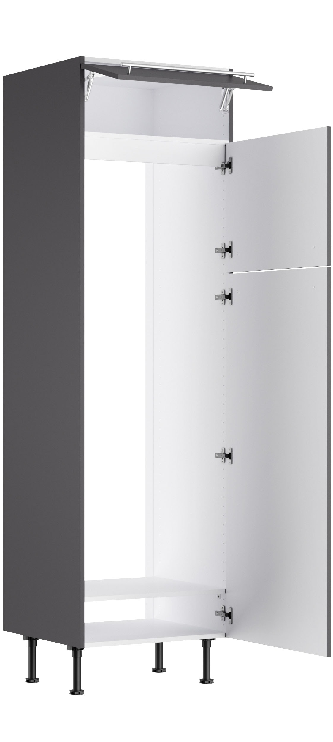OPTIFIT Kühlumbauschrank »Bern2«, Breite 60 cm, Höhe 211,8 cm, 1 Klappe, 2Türen