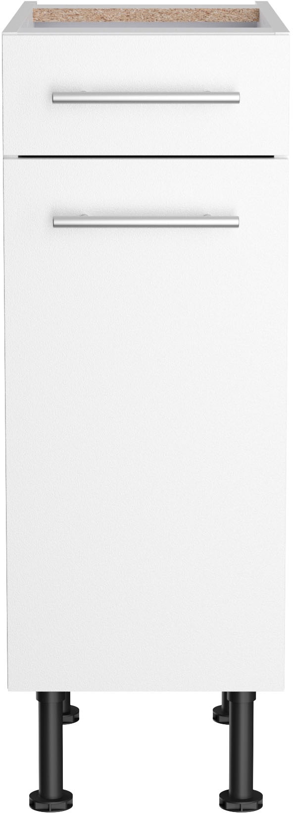 KOCHSTATION Unterschrank "KS-Bern2" Breite 30 cm, 1 Tür, 1 Schubkasten, 1 E günstig online kaufen