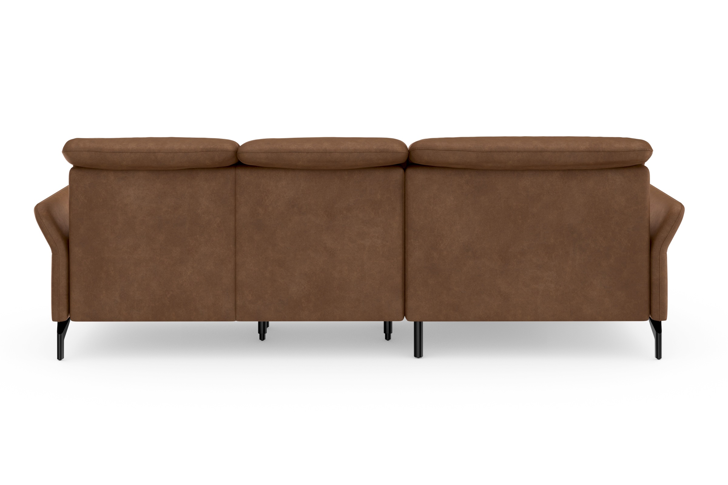 sit&more Ecksofa »Fashion L-Form«, wahlweise mit Kopfteilverstellung und Vorziehsitz, motorisch