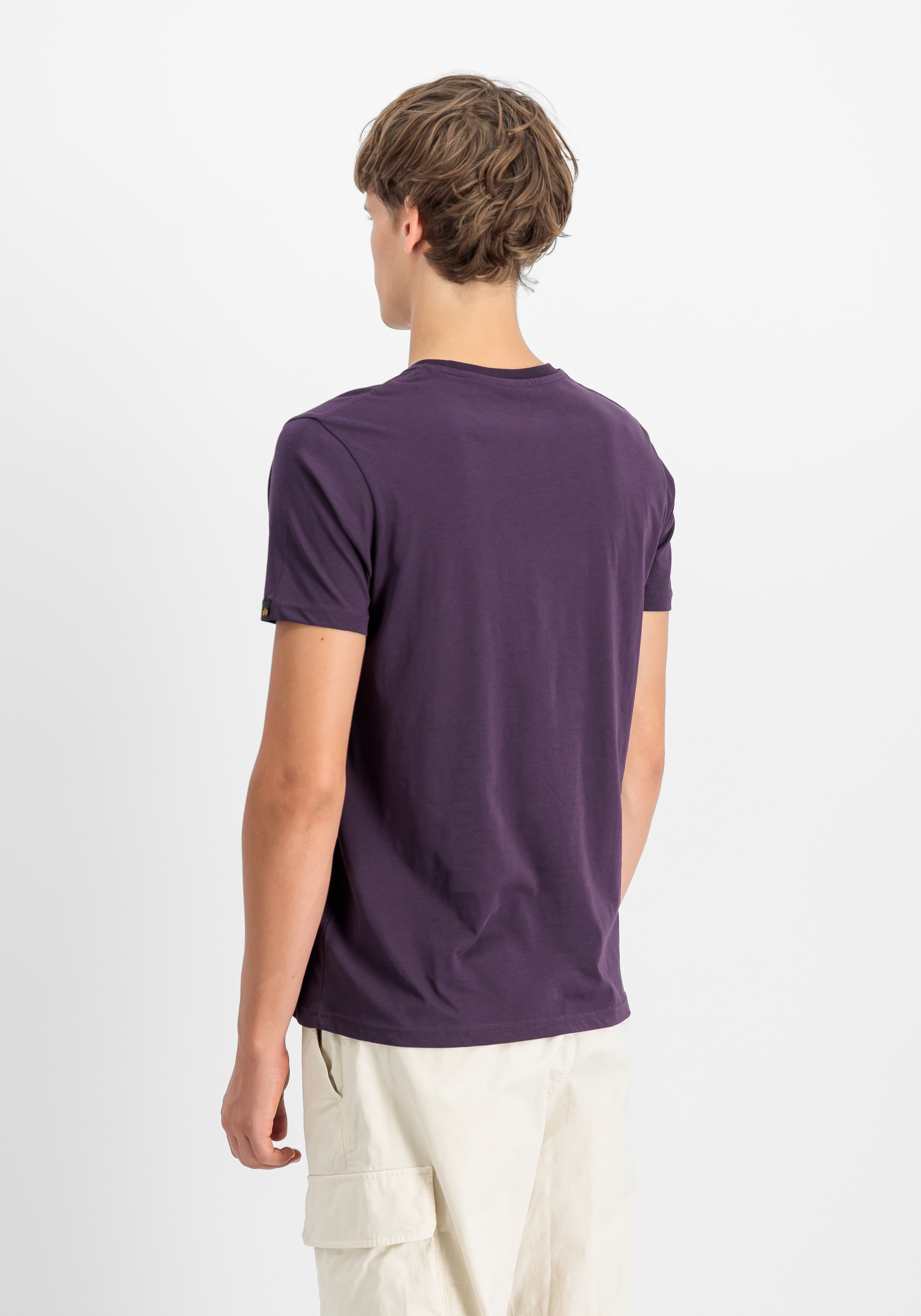 Alpha Industries T-Shirt »Alpha Industries Men - T-Shirts Basic T-Shirt BL Rubber«