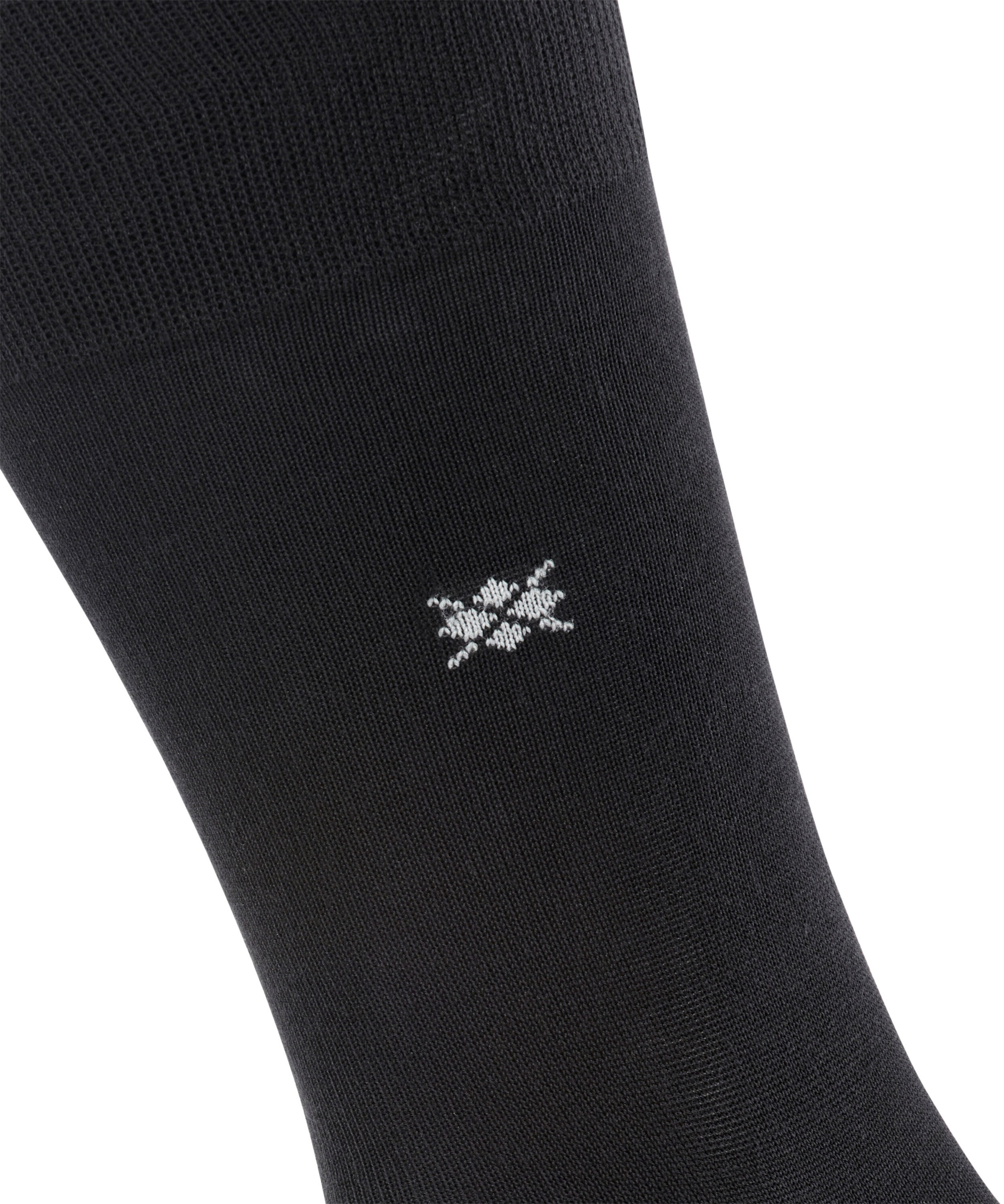 Burlington Socken »Dublin« unifarben, Einheitsgröße 40-46, Burlington-Logo