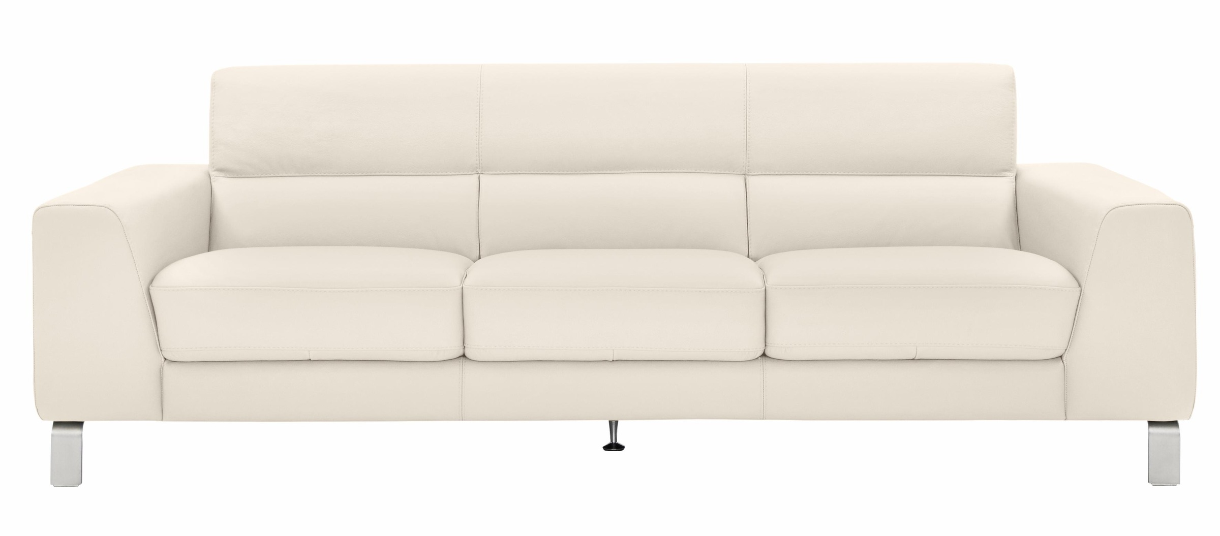 CALIA ITALIA 3-Sitzer »Simon, toller Sitzkomfort, italienisches Designsofa«, in zwei Lederqualitäten