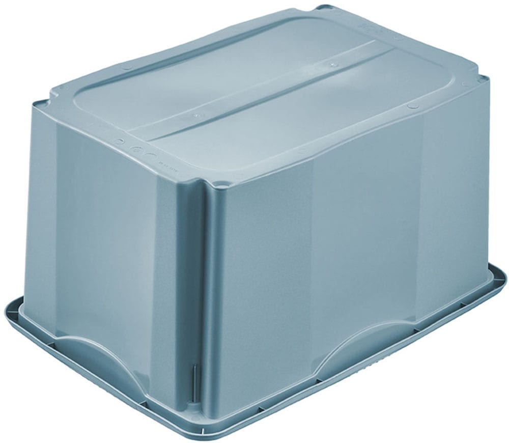 keeeper Aufbewahrungsbox »Emil, 3er Set, 45 L, 54,5 x 39 x 29,5 cm« ineinander und aufeinander stapelbar