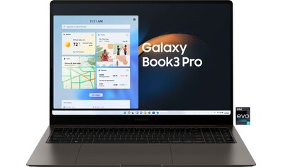 Samsung Notebook »Galaxy Book3 Pro«, (40,62 cm/16 Zoll), Intel, Core i7, Iris® Xᵉ... kaufen