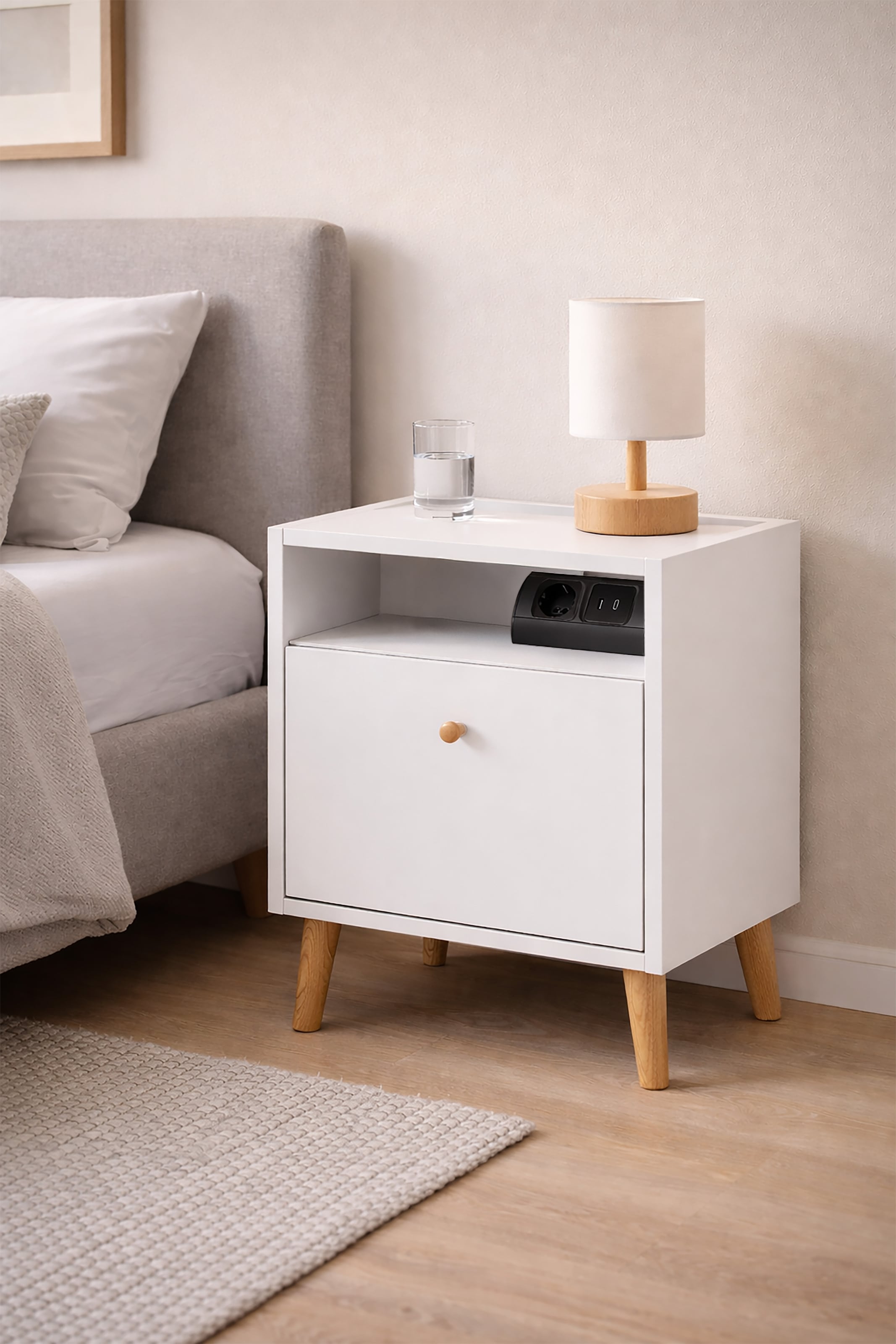 Schildmeyer Nachtschrank »Bjarne, Nachtschrank, Made in Germany, B: 40,2 cm« 1 Stk. tlg. Solide Verarbeitung - Dieses Produkt ist in Deutschland gefertigt