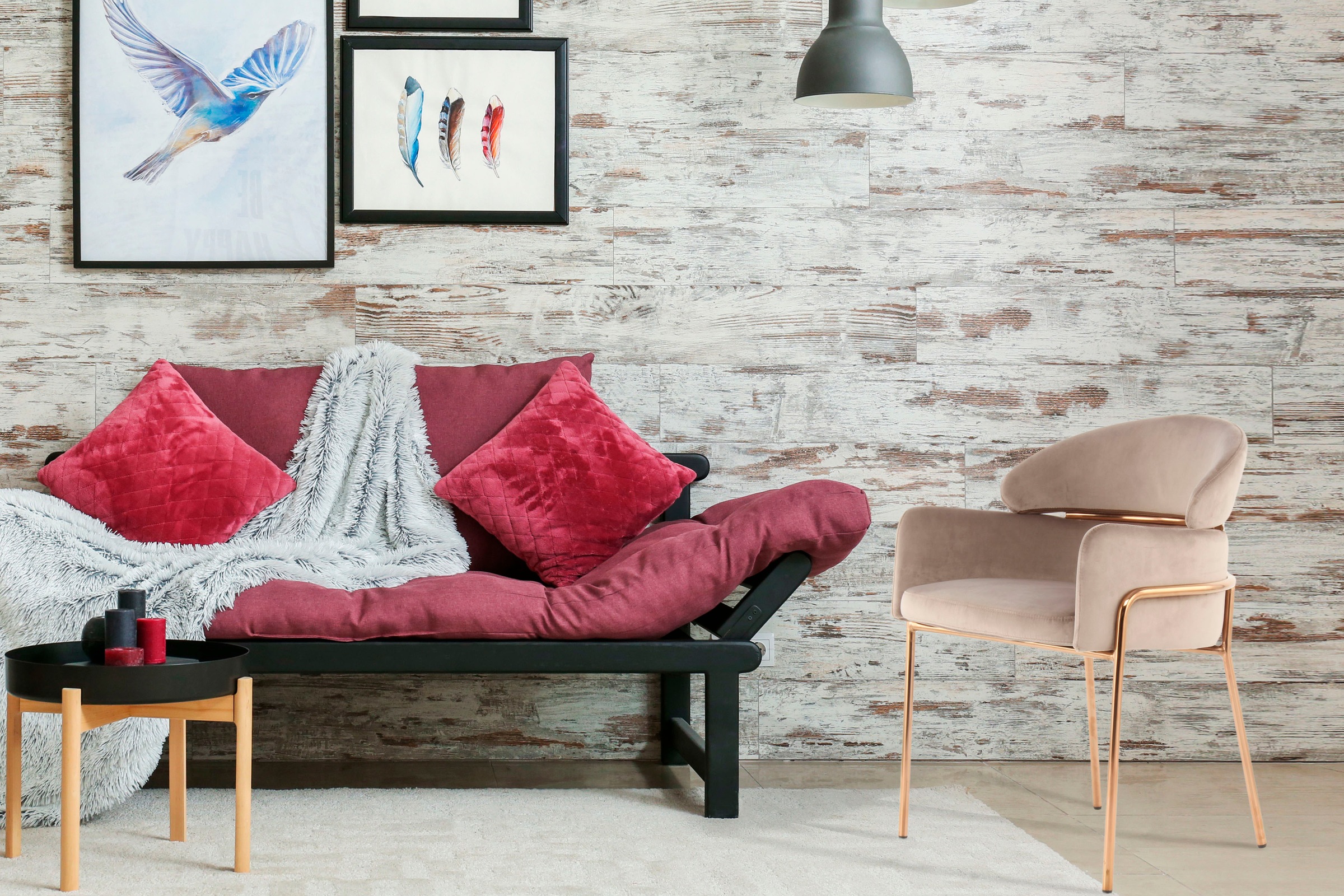 Kayoom Polsterstuhl »Stuhl Corey 125, komfortabler Stuhl,angesagter Retro-L günstig online kaufen