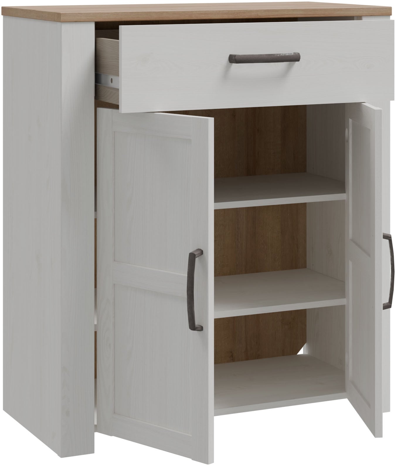 FORTE Schuhkommode »Bohol Schuhschrank, Soft Close, 12 Paar Schuhe« B/H/T 86,4/99,3/42 cm,