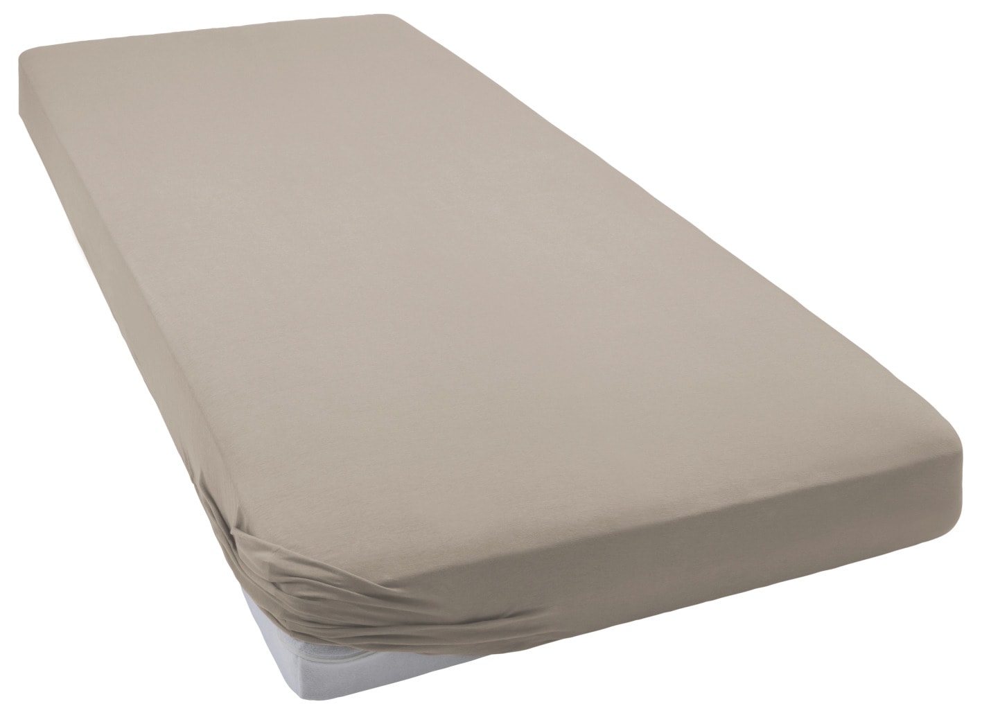 bellana Spannbettlaken »Jersey-Elasthan deluxe«, für Standardmatratzen, Wasserbetten und Boxspringbetten