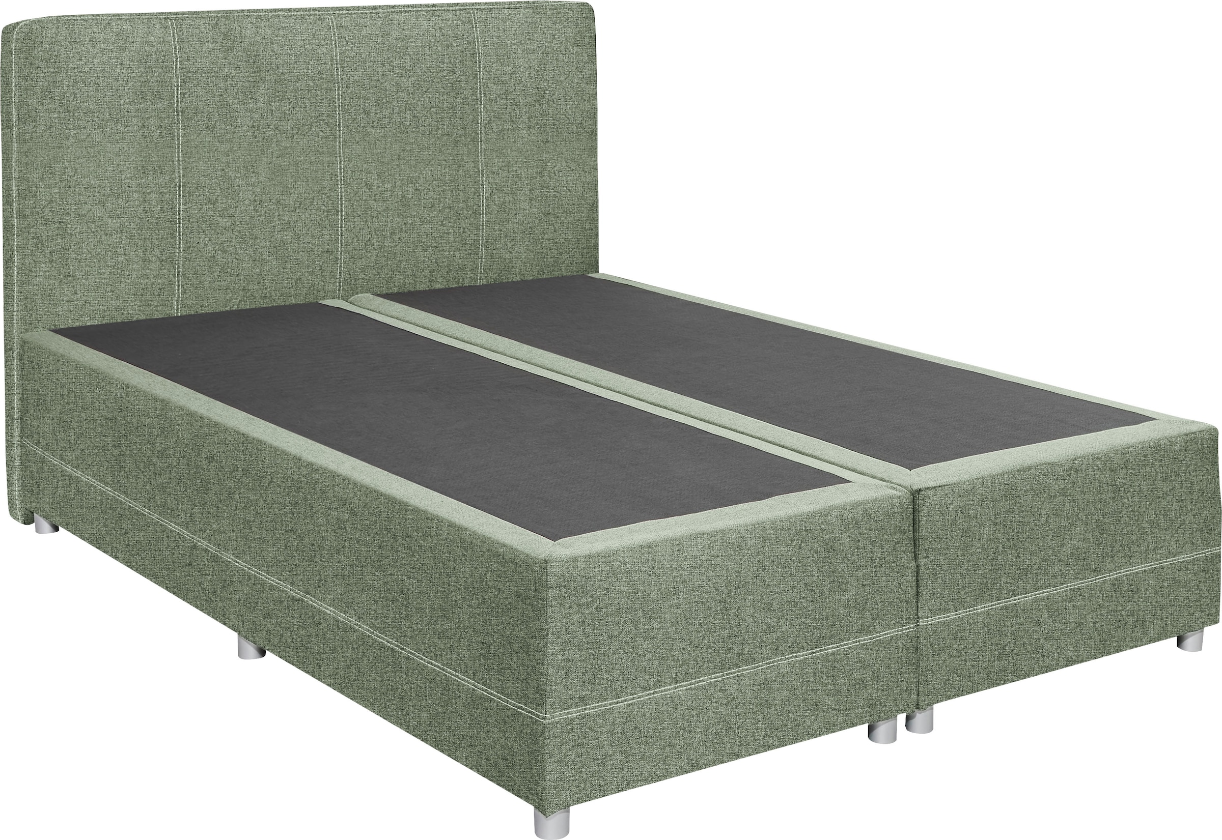 ED EXCITING DESIGN Boxspringbett »Luanda«, wahlweise mit Matratze und Toppe günstig online kaufen