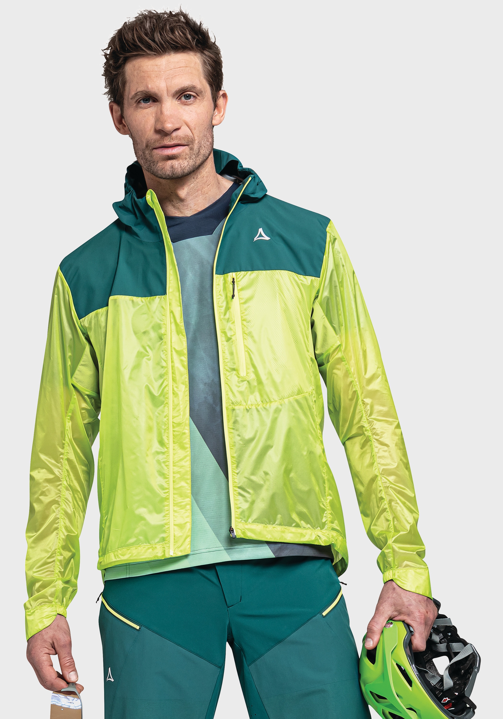 Schöffel Outdoorjacke »Hybrid Jkt Flow Trail M« mit Kapuze