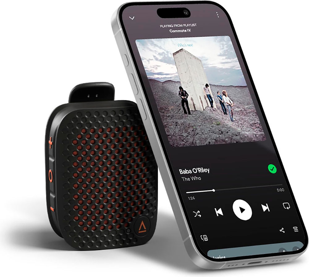 Creative Lautsprecher »Muvo Free«, Wasserfest IPX5, Bluetooth 5.4, 9 h Gesamtspielzeit