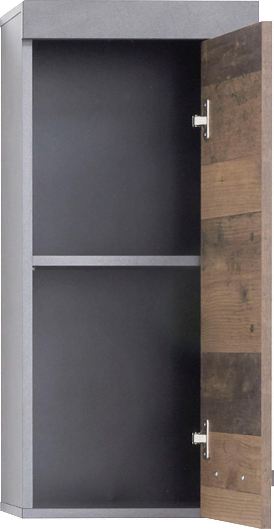 INOSIGN Hängeschrank »Ilana«, Badschrank im modernen Industrial Style - Maße (B/T/H) 36/23/79 cm