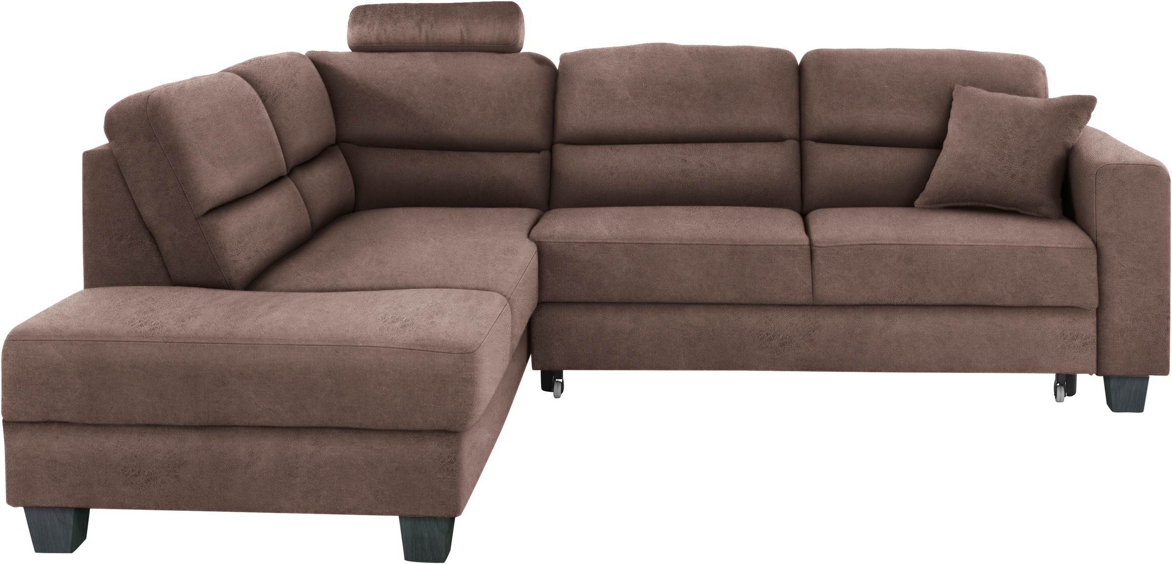 TRENDMANUFAKTUR Ecksofa »Chamber, zeitlos&modern, hoher Sitzkomfort, Breite günstig online kaufen