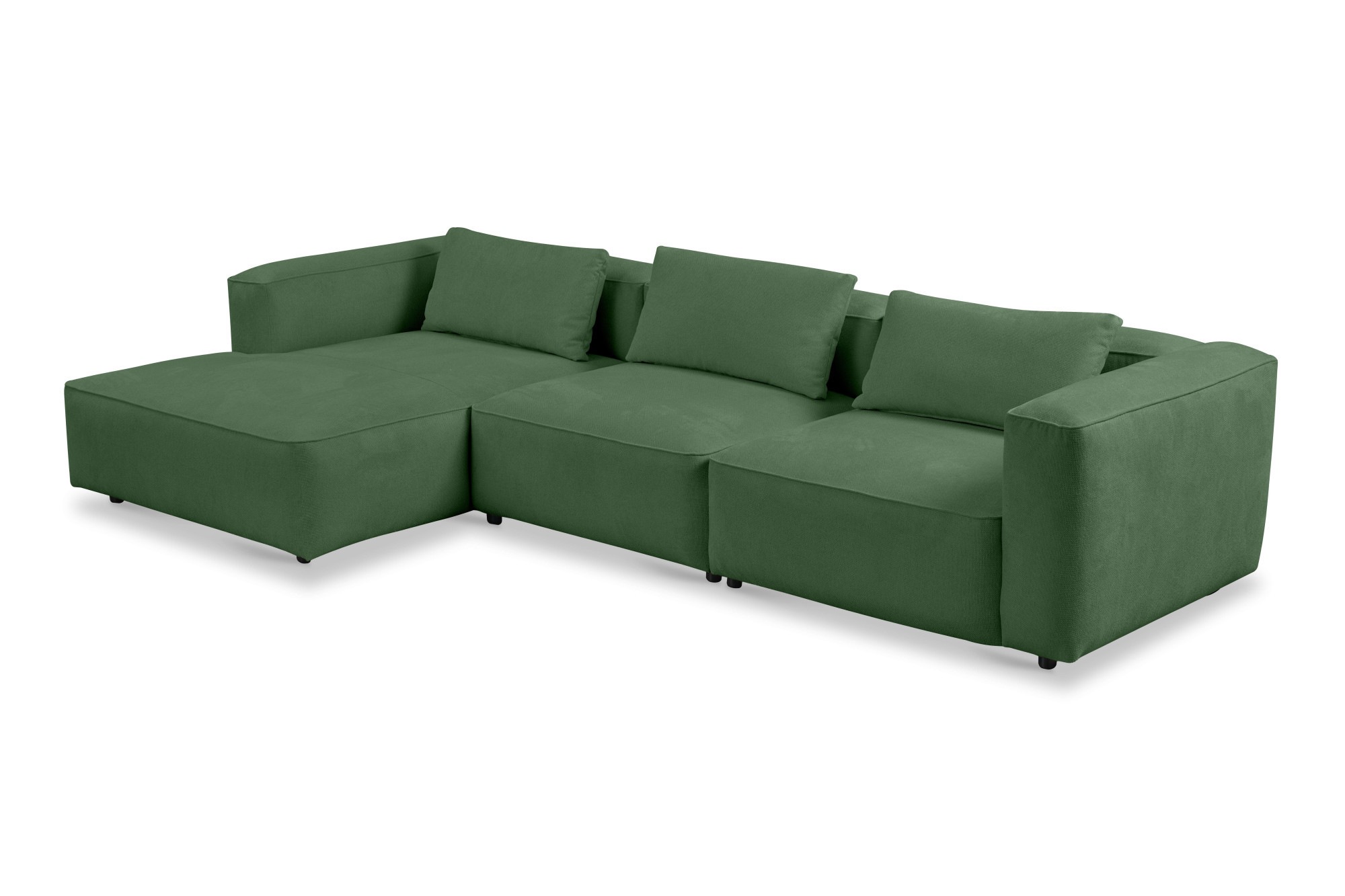 andas Ecksofa »Tvinnet«, Breite 317 cm, extra tiefe Sitzfläche, kubisches Sitzvergnügen