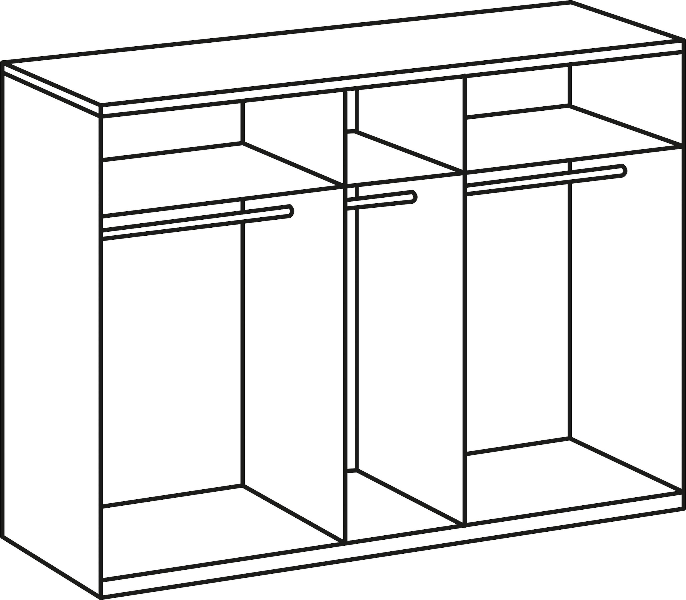 Wimex Kleiderschrank »New York«, in vielen Breiten, 208 oder 236cm hoch  jetzt im %Sale