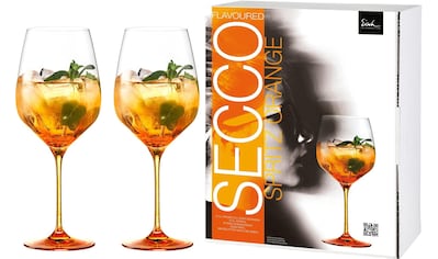 Eisch Aperitifglas »Secco Flavoured Spritz Orange«, (Set, 2 tlg.), Bleifrei, 2-teilig kaufen